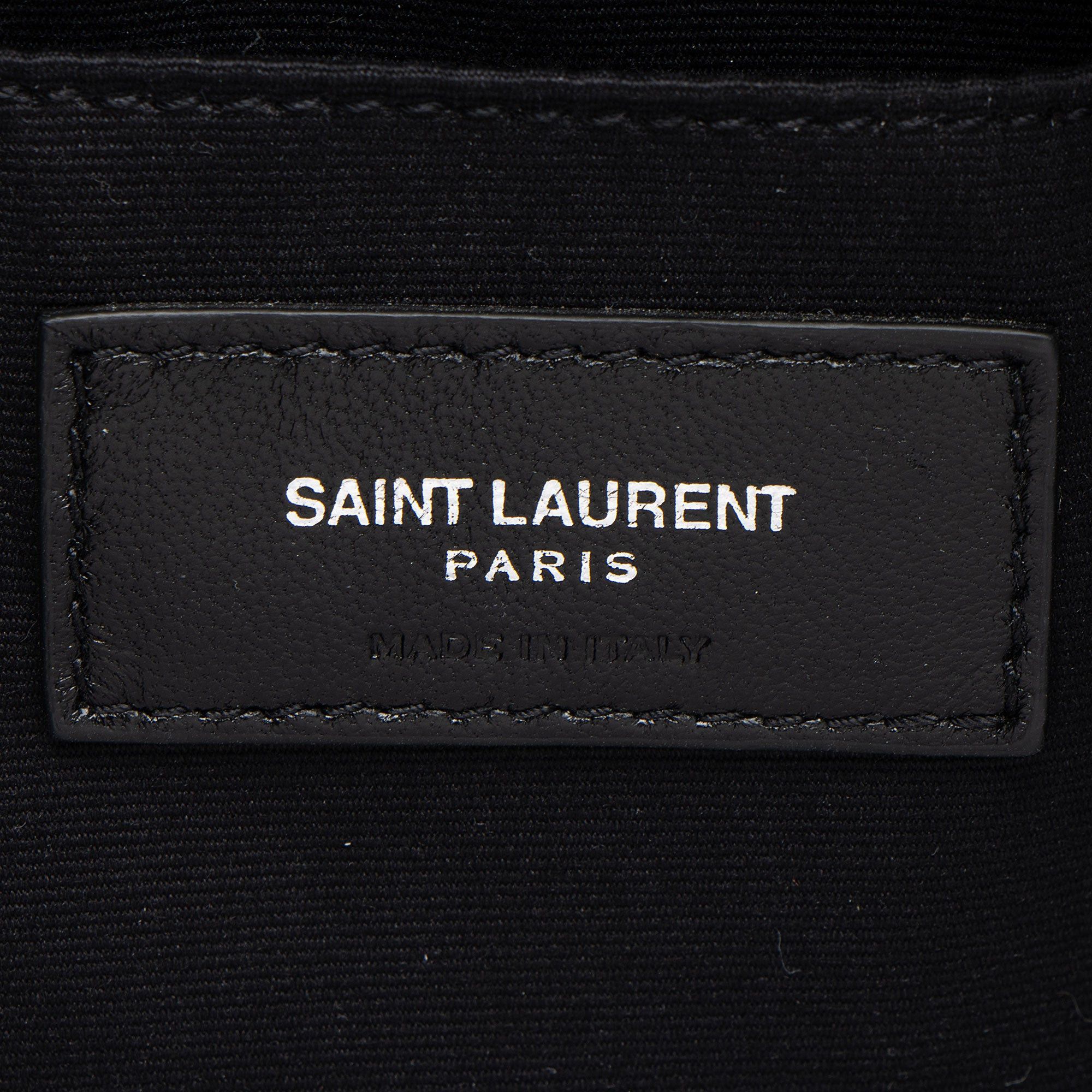 Saint Laurent Paris Saint Laurent Calfskin Monogram Lou Camera Bag Size ONE SIZE - 8 Thumbnail
