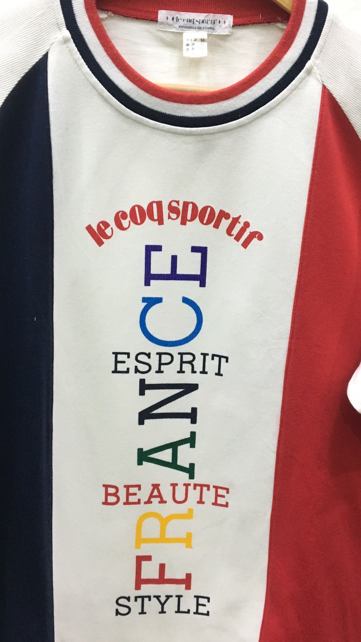 Le Coq Sportif Vintage 90s Le Coq Sportif Multicolour Design Logo T-shirt Size US M / EU 48-50 / 2 - 4 Thumbnail