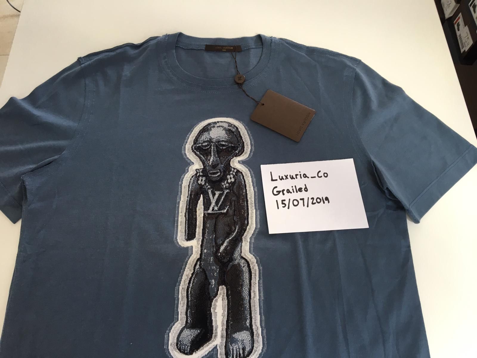 Louis Vuitton New Authentic Louis Vuitton Chapman Zulu Statue T-Shirt L Size US L / EU 52-54 / 3 - 9 Thumbnail