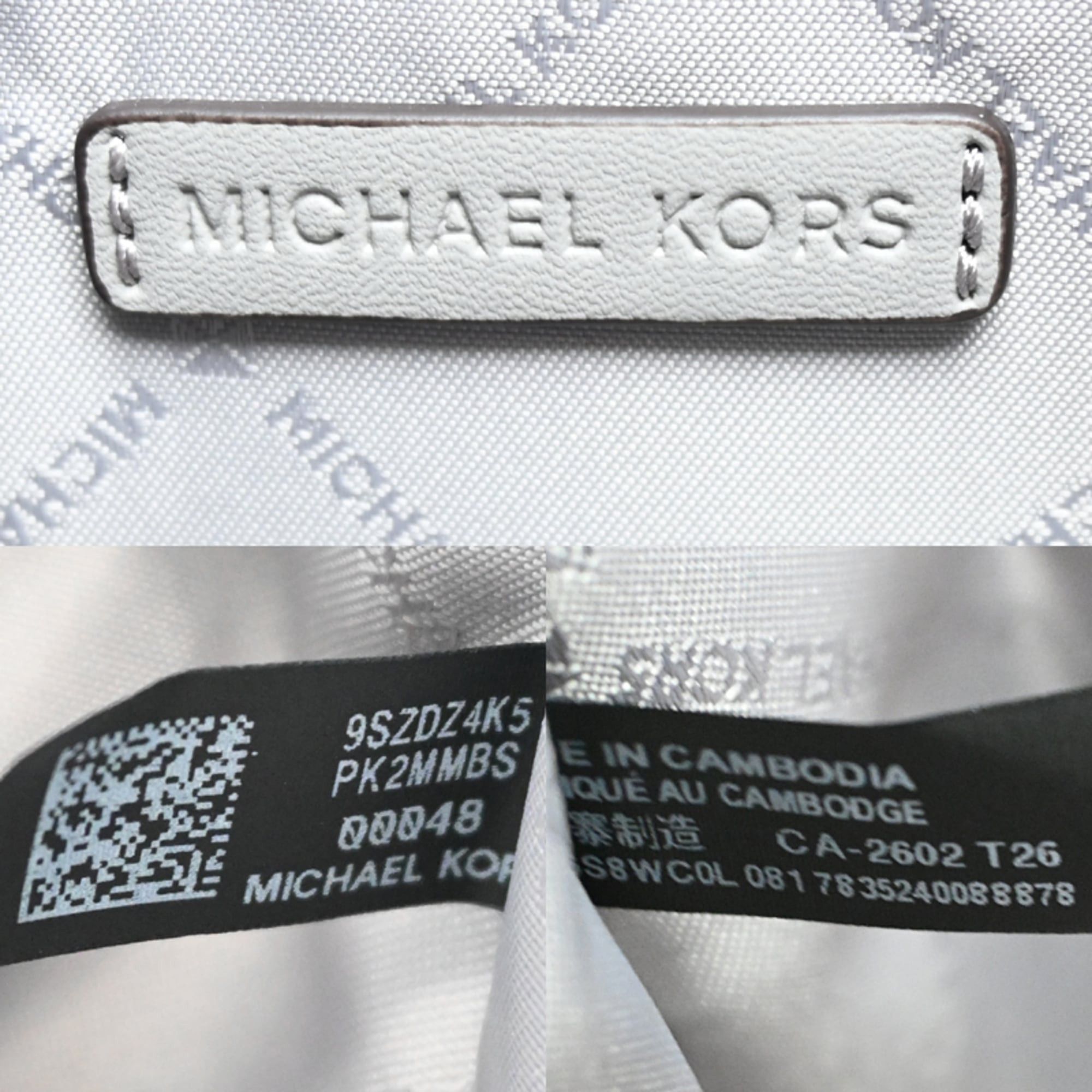 Michael Kors Michael Kors CHRISTINA Triple Compartment Crossbody Small Women's Shoulder Bag 35T6S8WC0L Cowhide Leather Gray Size ONE SIZE - 8 Thumbnail