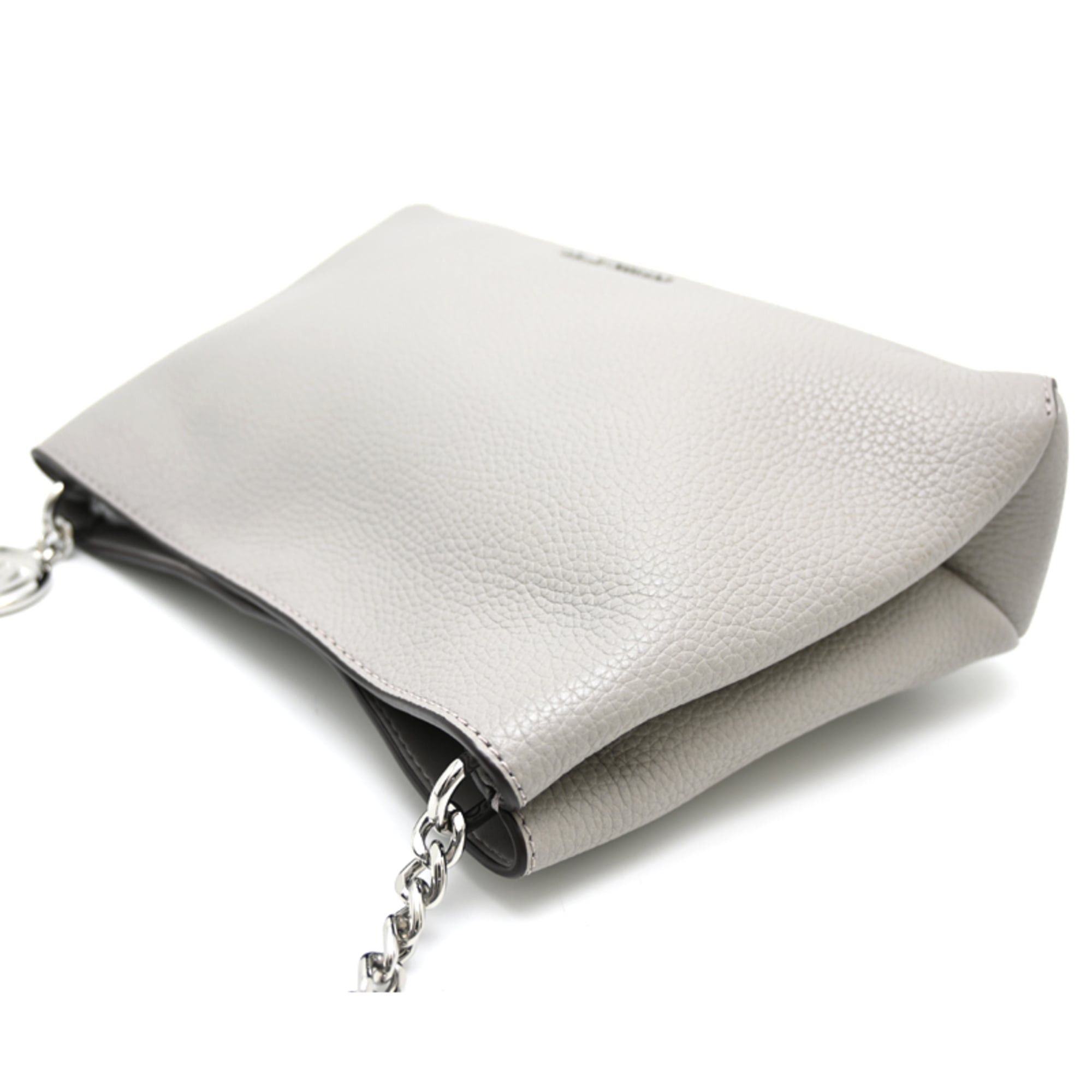 Michael Kors Michael Kors CHRISTINA Triple Compartment Crossbody Small Women's Shoulder Bag 35T6S8WC0L Cowhide Leather Gray Size ONE SIZE - 4 Thumbnail