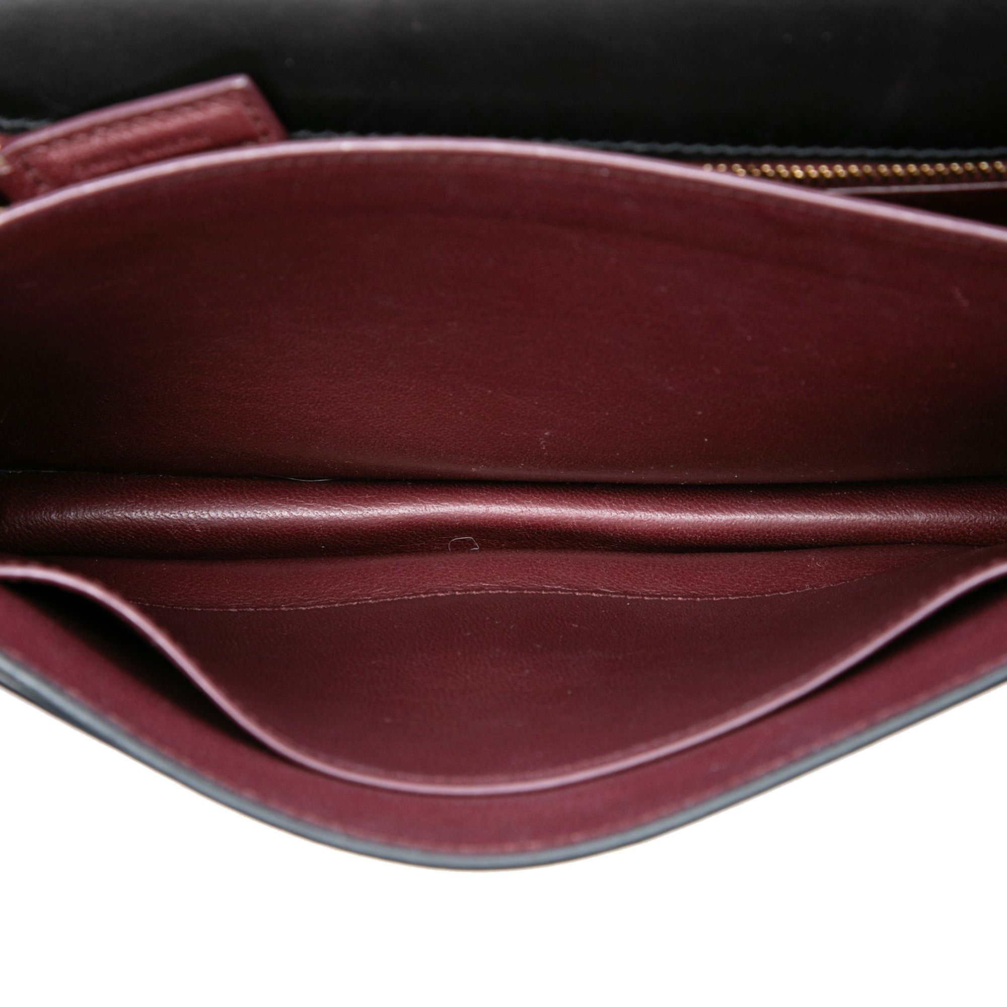 Saint Laurent Paris Smooth Calfskin Monogram Cassandra Clasp Bag Size ONE SIZE - 4 Thumbnail