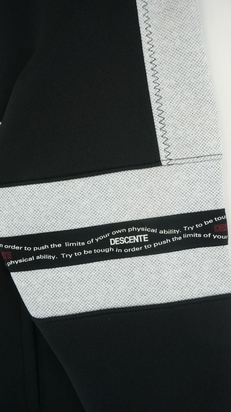 Descente Japanese Brand - Descente Quarter Zip Spell Out Sweater Size US XL / EU 56 / 4 - 6 Thumbnail