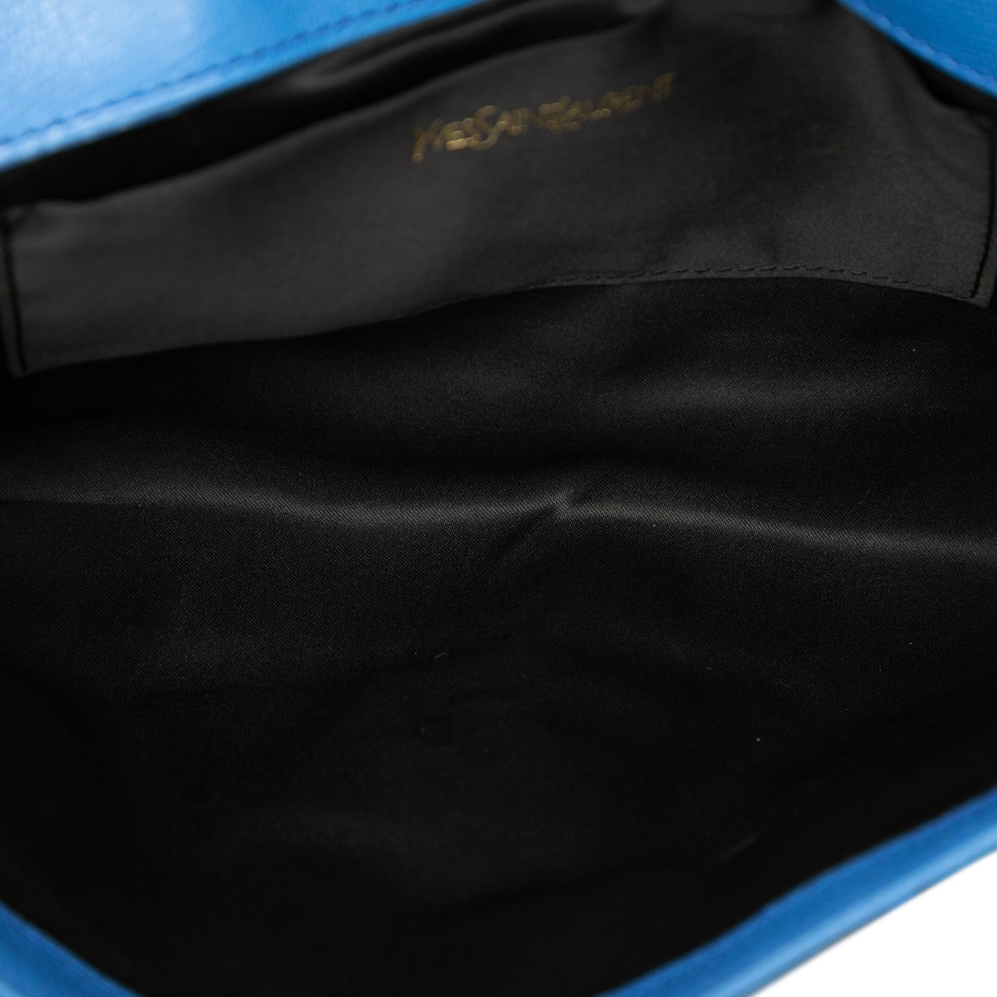 Saint Laurent Paris Textured Leather Chyc Ligne Clutch Size ONE SIZE - 4 Thumbnail