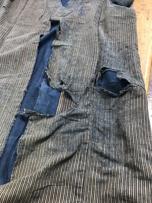 Vintage Vintage Japanese farmers Kimono "Boro" Grailed