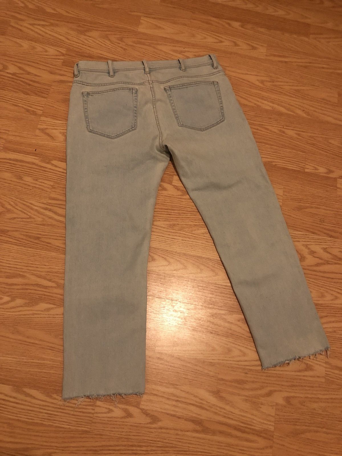 Acne Studios Acne Studio Bla Konst Slim Fit Raw Edge Hem Blue Jean 34 Size US 34 / EU 50 - 7 Thumbnail