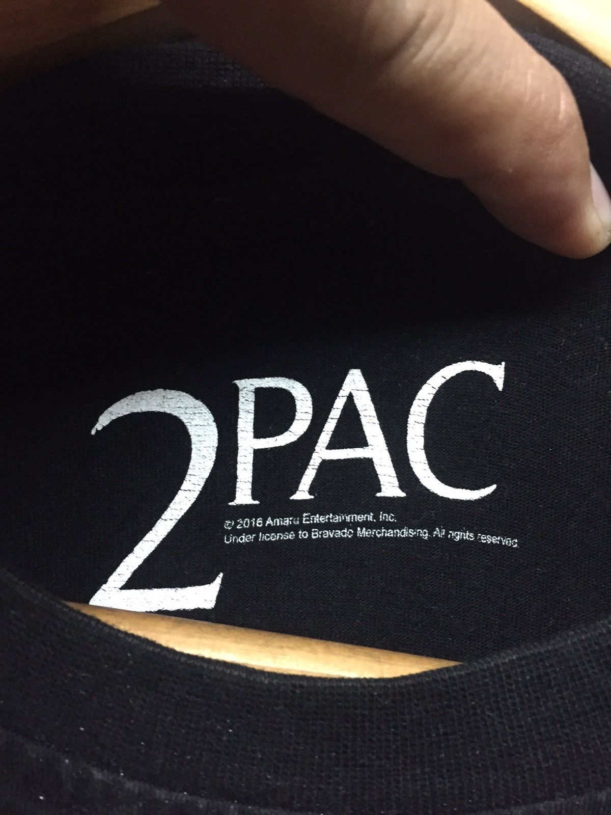 Band Tees Tupac Shakur 2Pac T Shirt Underlicensed 2016 Size US XL / EU 56 / 4 - 6 Thumbnail