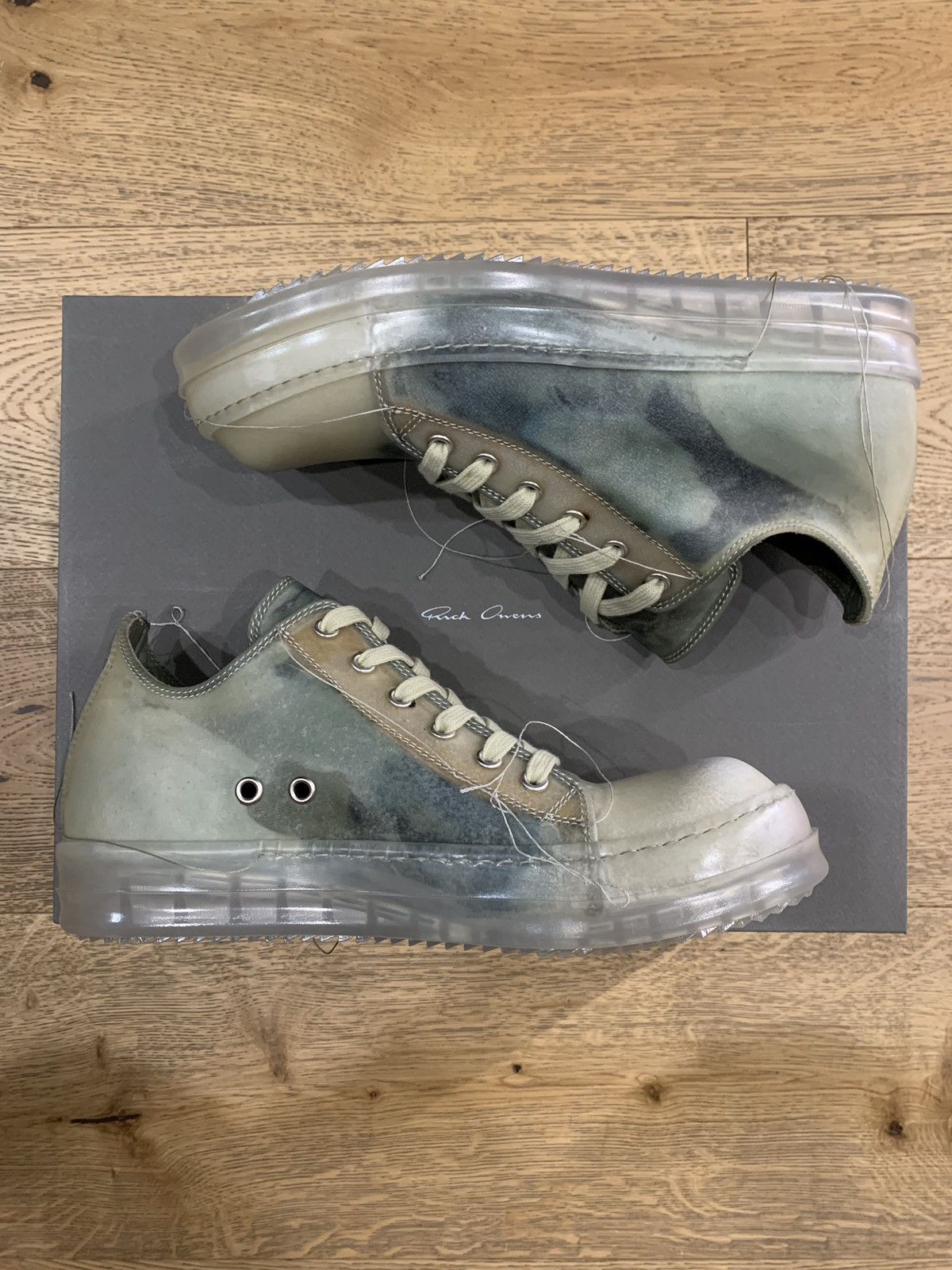 Rick owens no cap sneakers deals