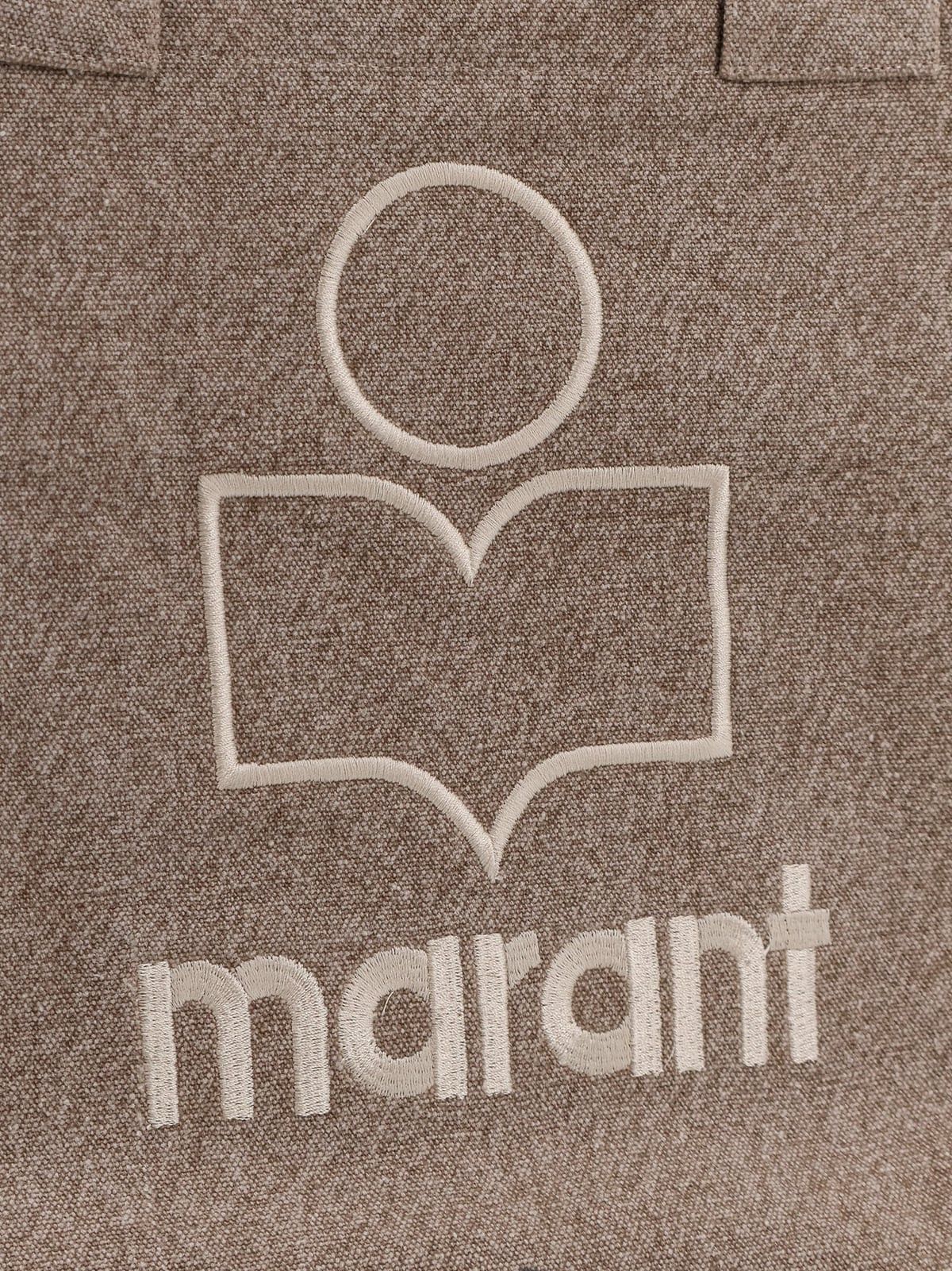 Isabel Marant Isabel Marant Yenky Zipped Cotton Shoulder Bag Size ONE SIZE - 5 Thumbnail