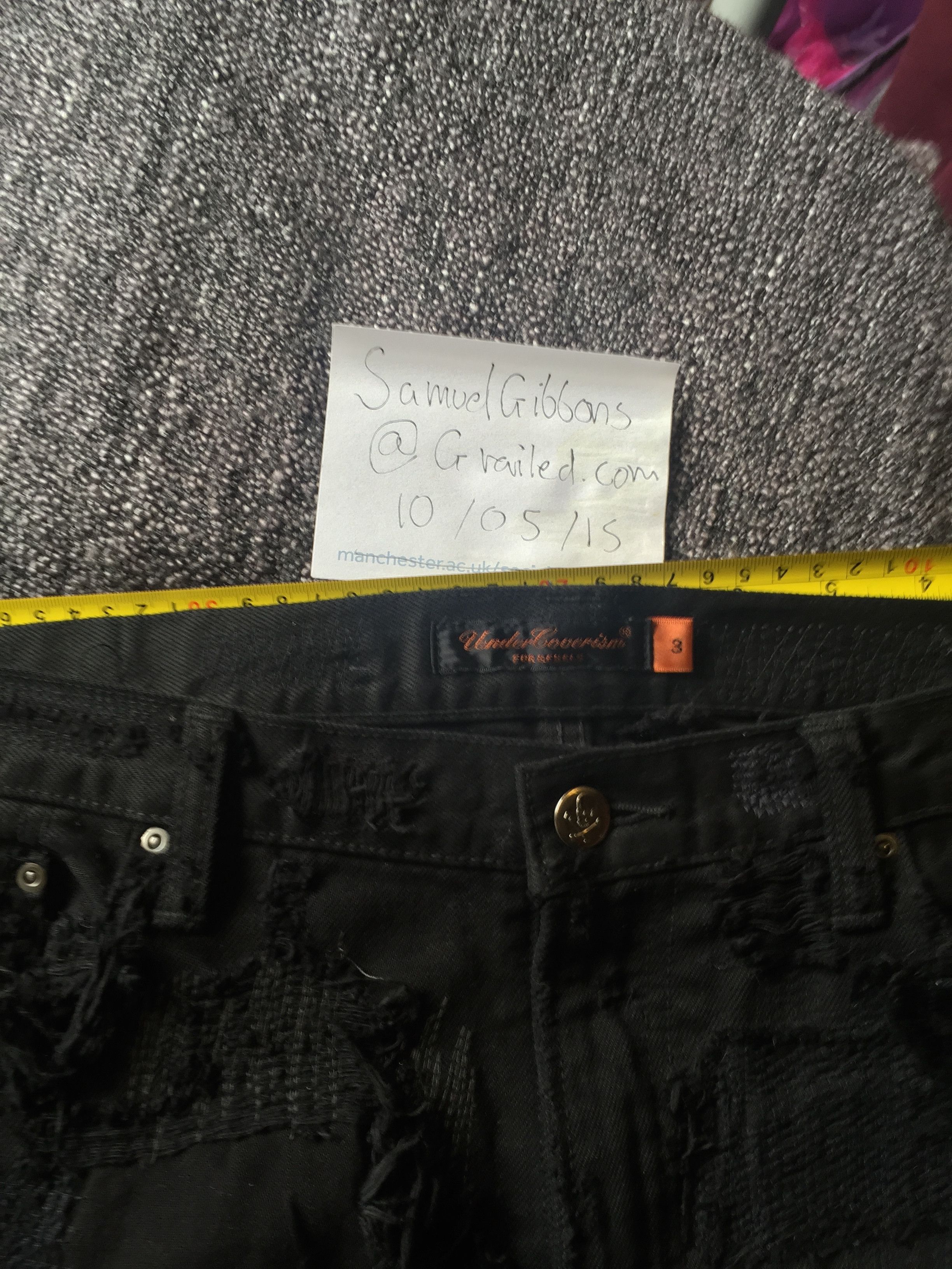 Undercover 85 Destroyed Denim