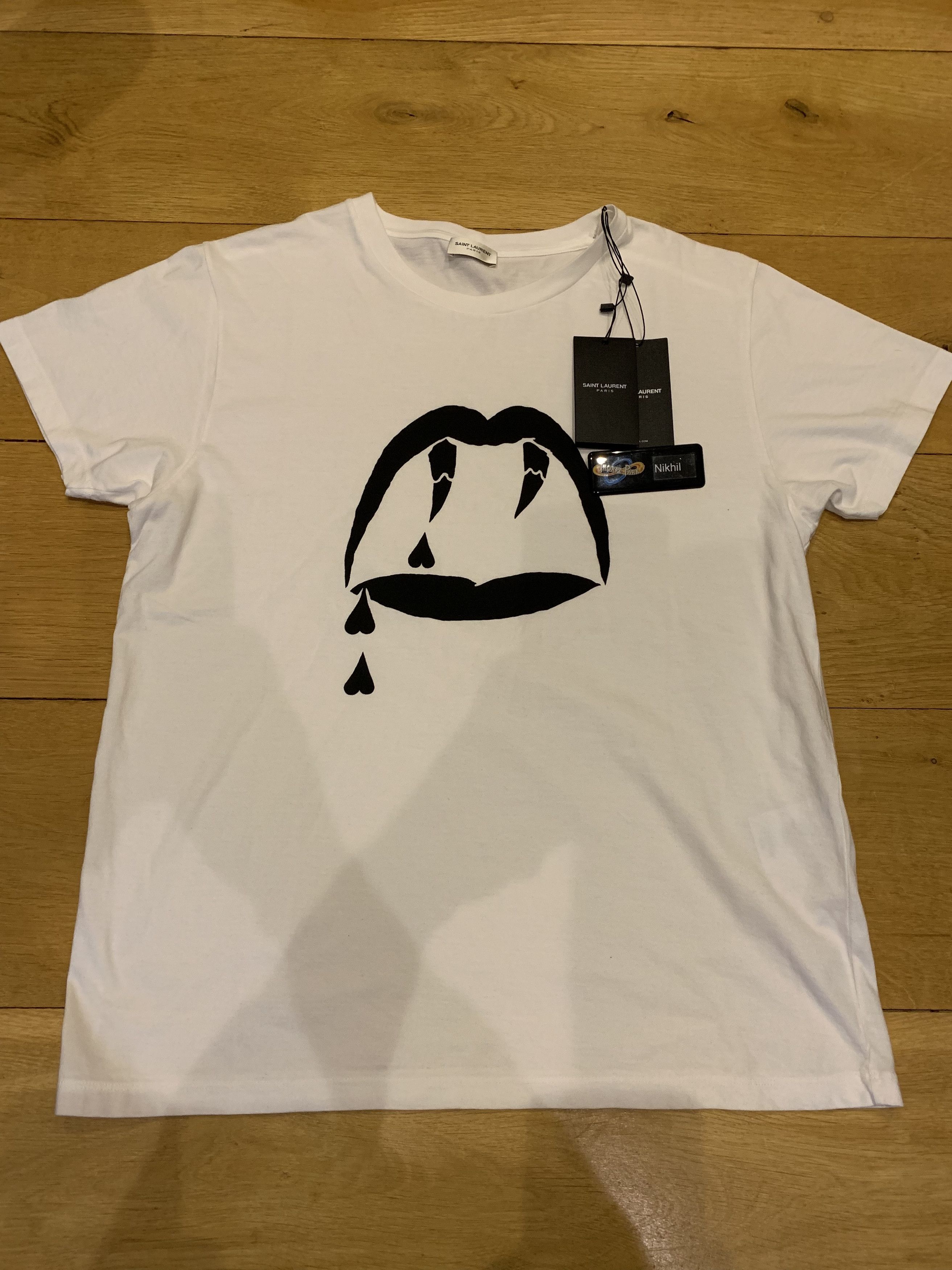 Saint laurent fang t shirt online