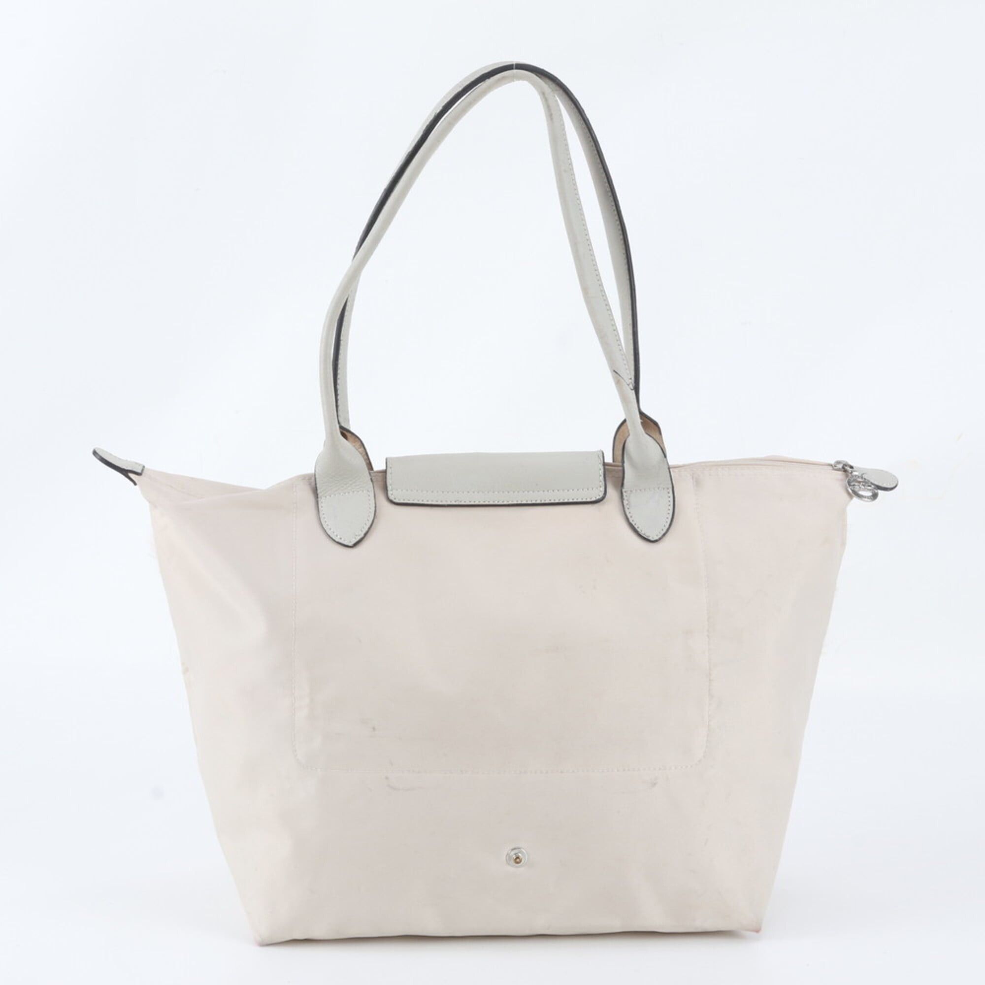 Longchamp Longchamp Le Pliage Leather Nylon Tote Bag Shoulder Handbag for Women Size ONE SIZE - 3 Thumbnail