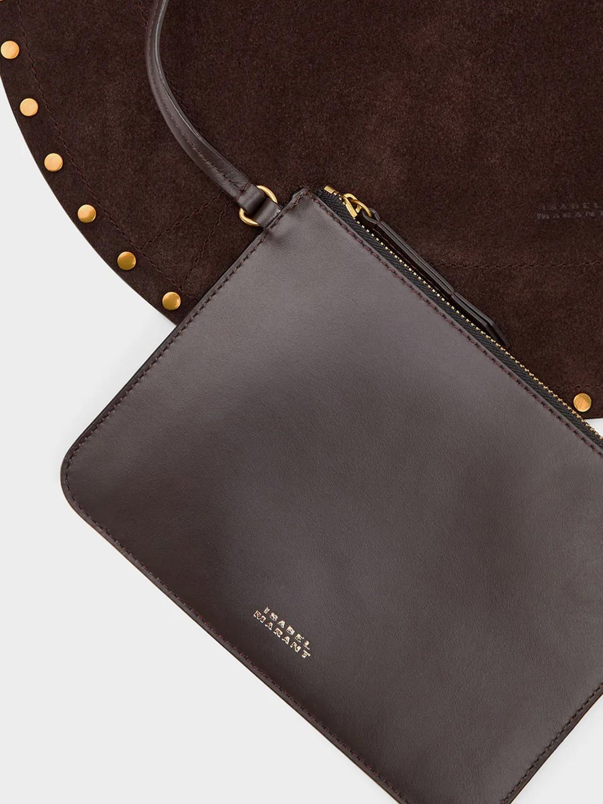 Isabel Marant Isabel Marant Oskan Hobo Suede Shoulder Bag Size ONE SIZE - 4 Thumbnail