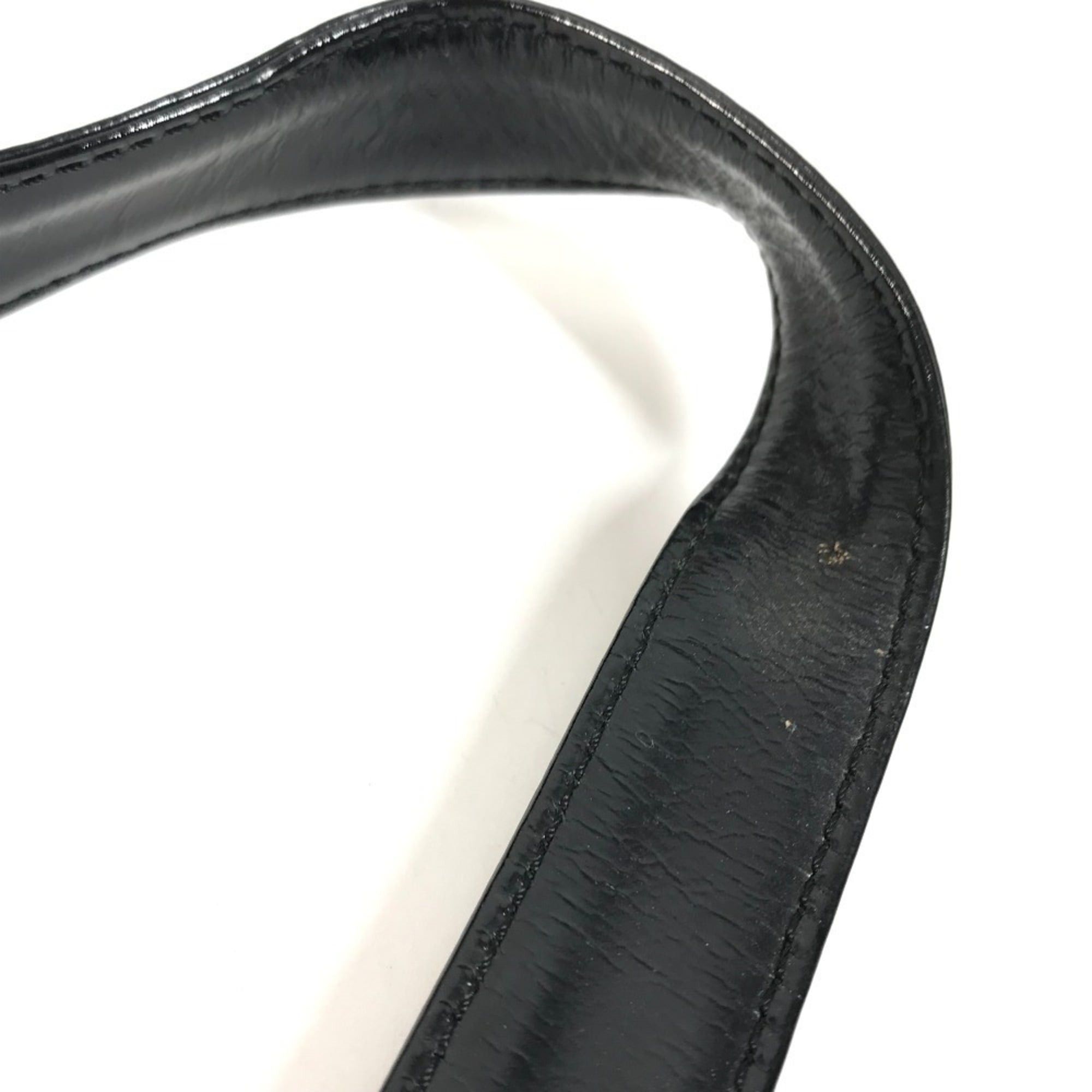 Versace VERSACE Vintage Sunburst Logo Tote Bag/Shoulder Bag, Leather, Men's/Women's, Black Size ONE SIZE - 10 Thumbnail