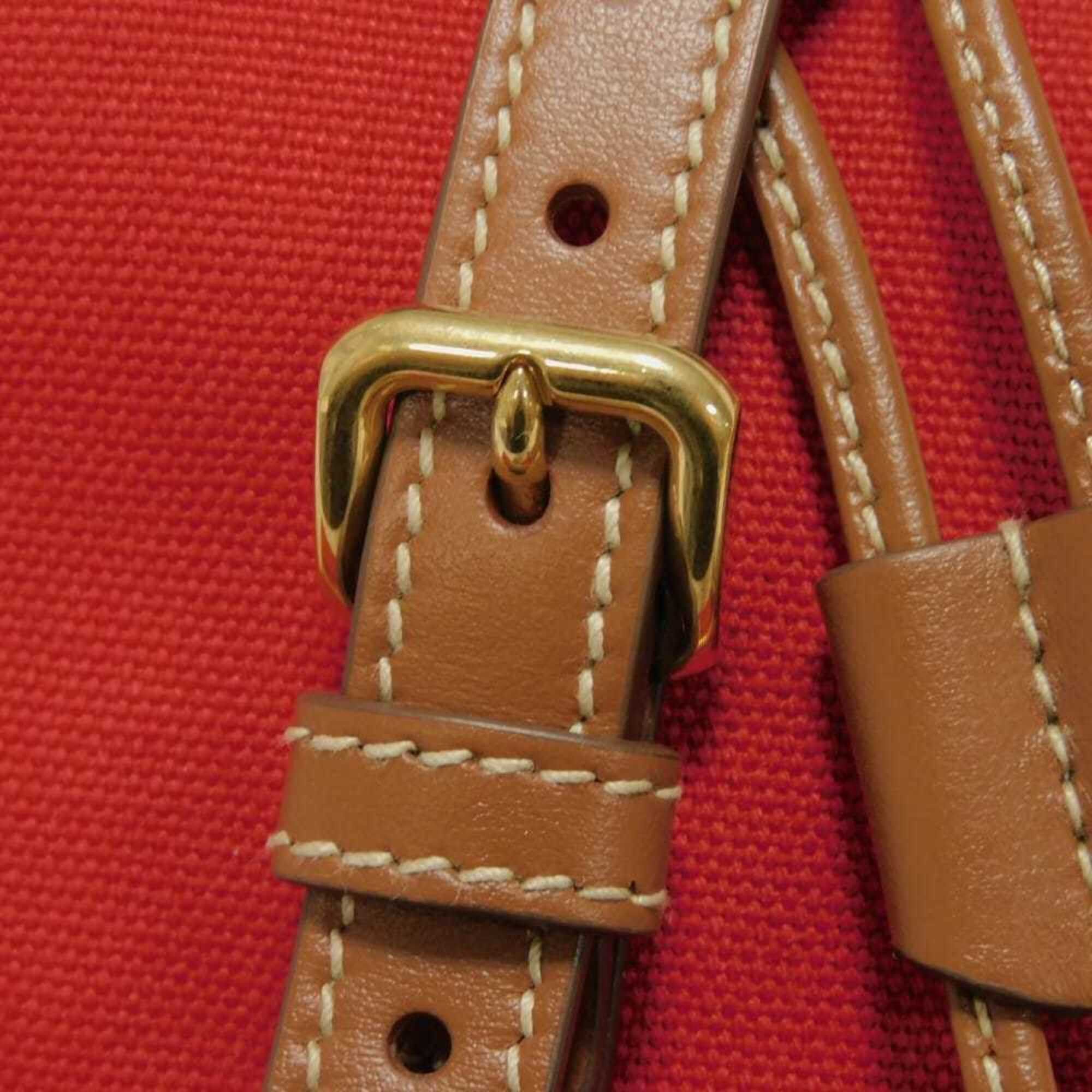 Miu Miu Miu Miu Miu Backpack, Drawstring, Medium Size, Daypack, Brandy Logo, Red, 5BZ043 2IBQ F0TQE, Women's Bag Size ONE SIZE - 6 Thumbnail