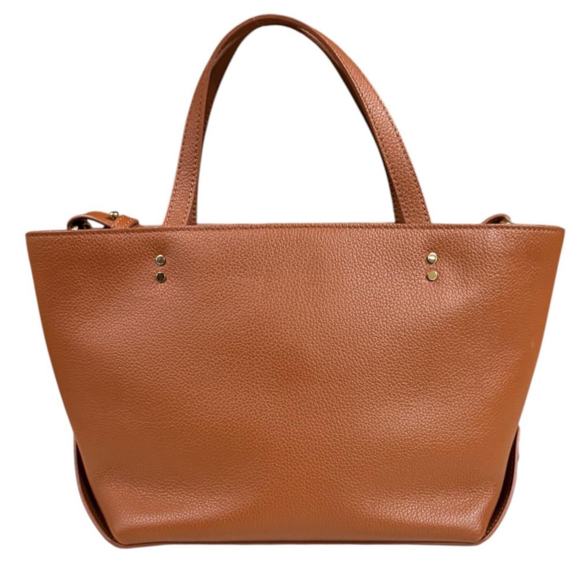 Chloe Chloé Chloe Sense Small East-West Tote Shoulder Bag, Leather, Brown, Women's, 2-way Size ONE SIZE - 3 Thumbnail