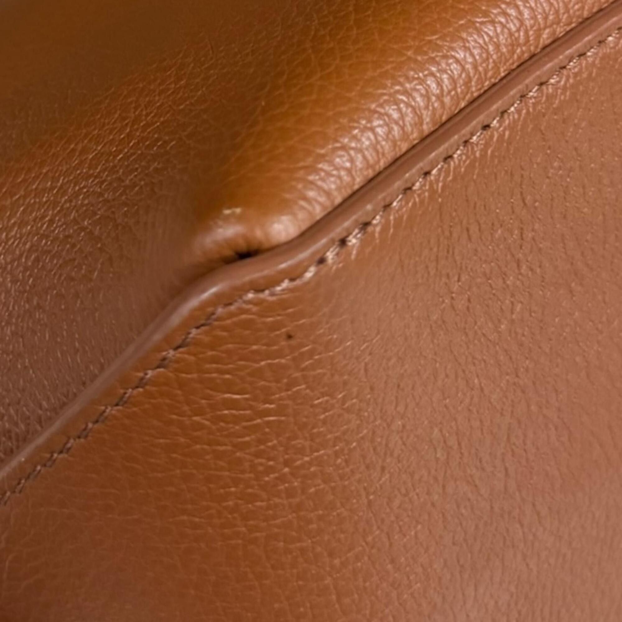 Chloe Chloé Chloe Sense Small East-West Tote Shoulder Bag, Leather, Brown, Women's, 2-way Size ONE SIZE - 14 Thumbnail