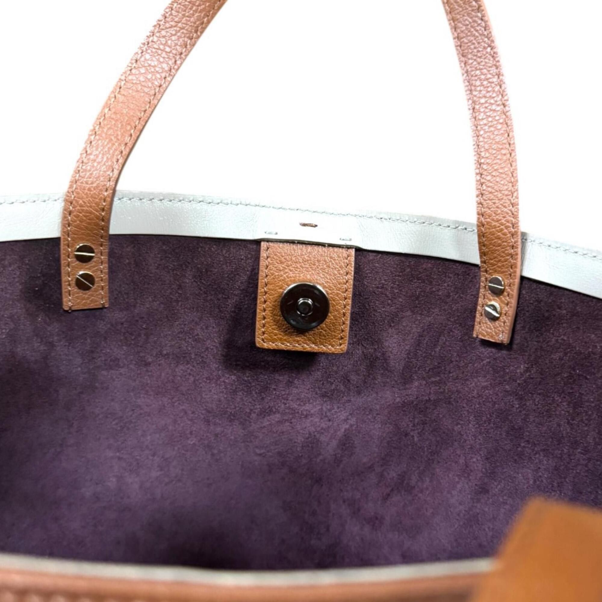 Chloe Chloé Chloe Sense Small East-West Tote Shoulder Bag, Leather, Brown, Women's, 2-way Size ONE SIZE - 8 Thumbnail