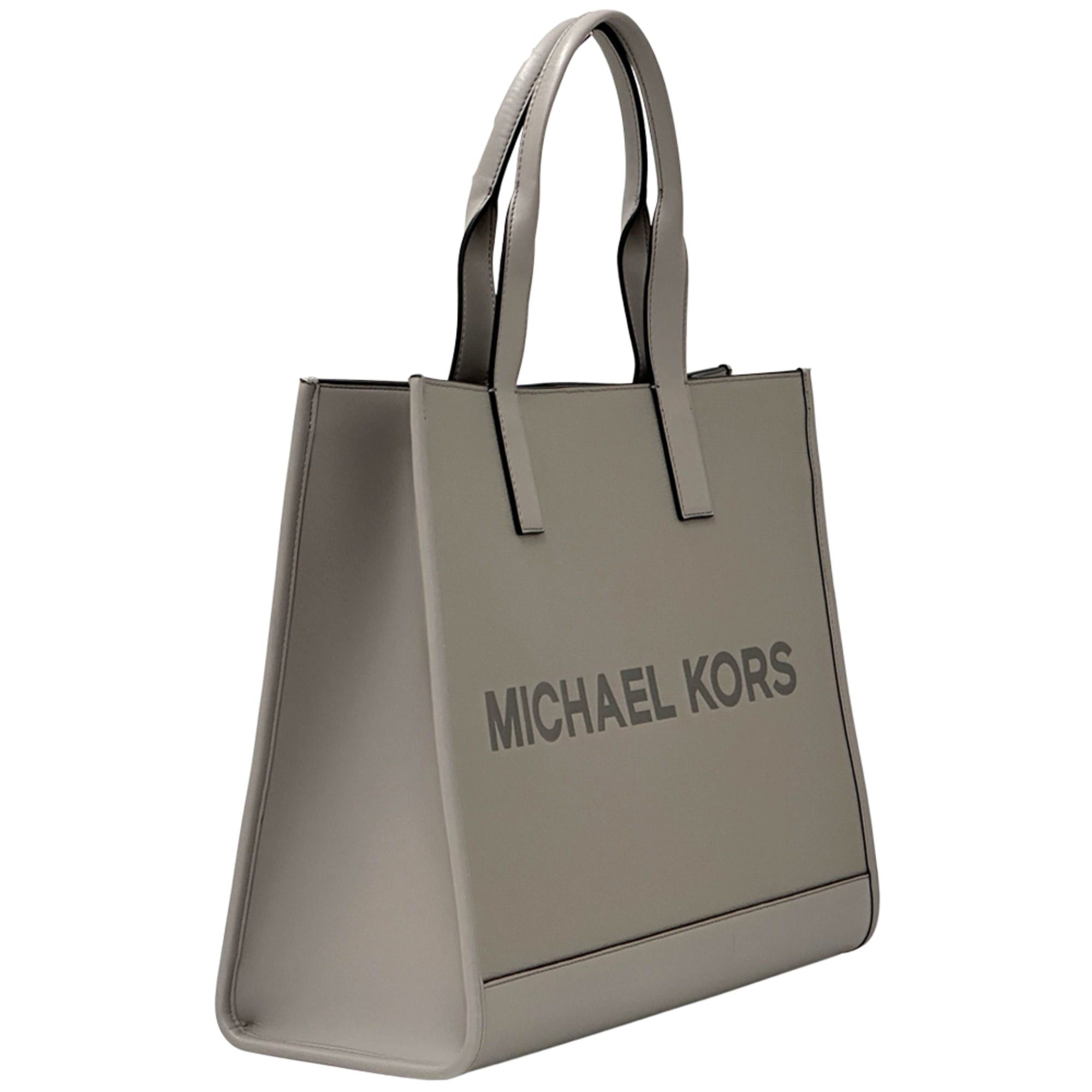 Michael Kors Michael Kors women's handbag, leather tote bag, gray. Size ONE SIZE - 3 Thumbnail