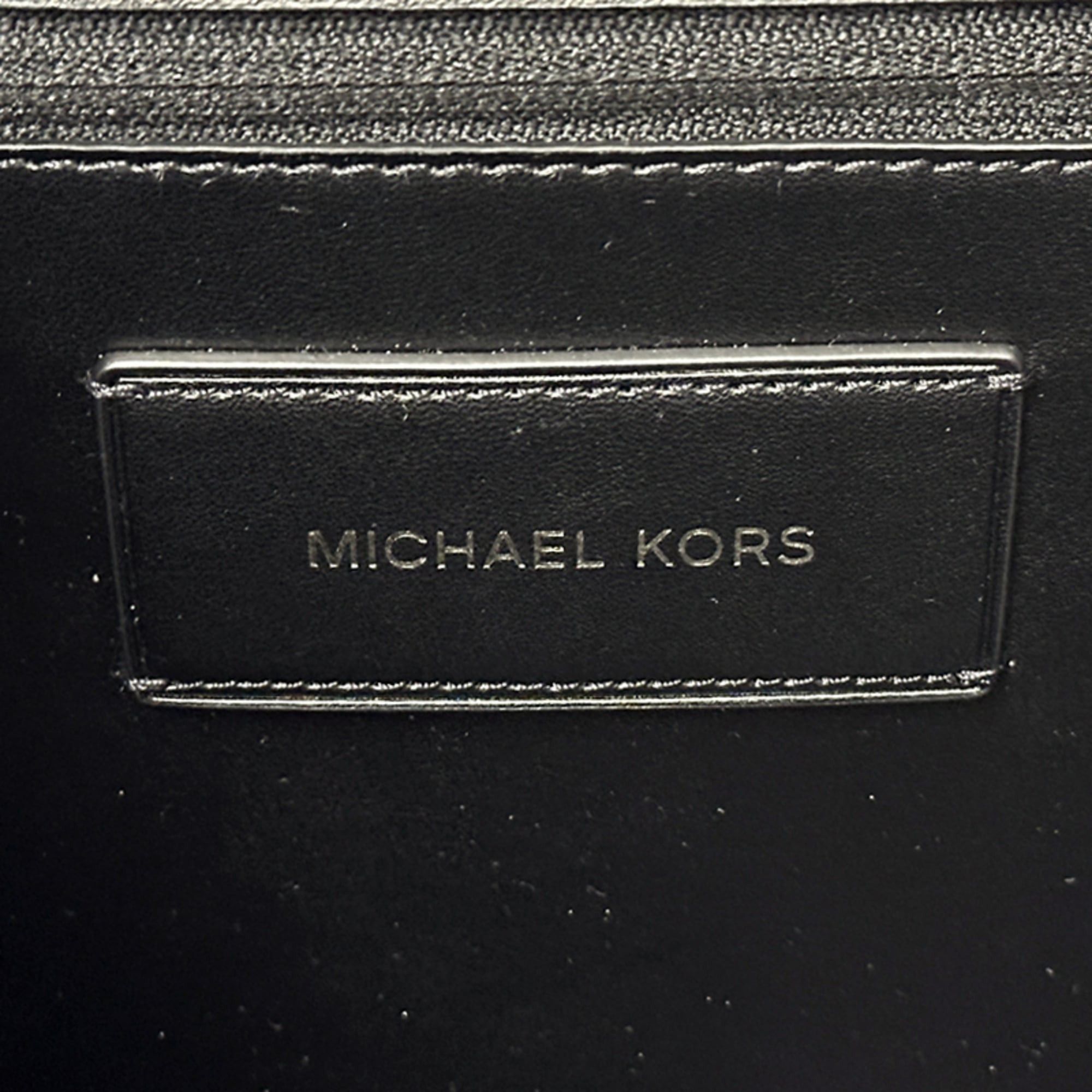 Michael Kors Michael Kors women's handbag, leather tote bag, gray. Size ONE SIZE - 6 Thumbnail