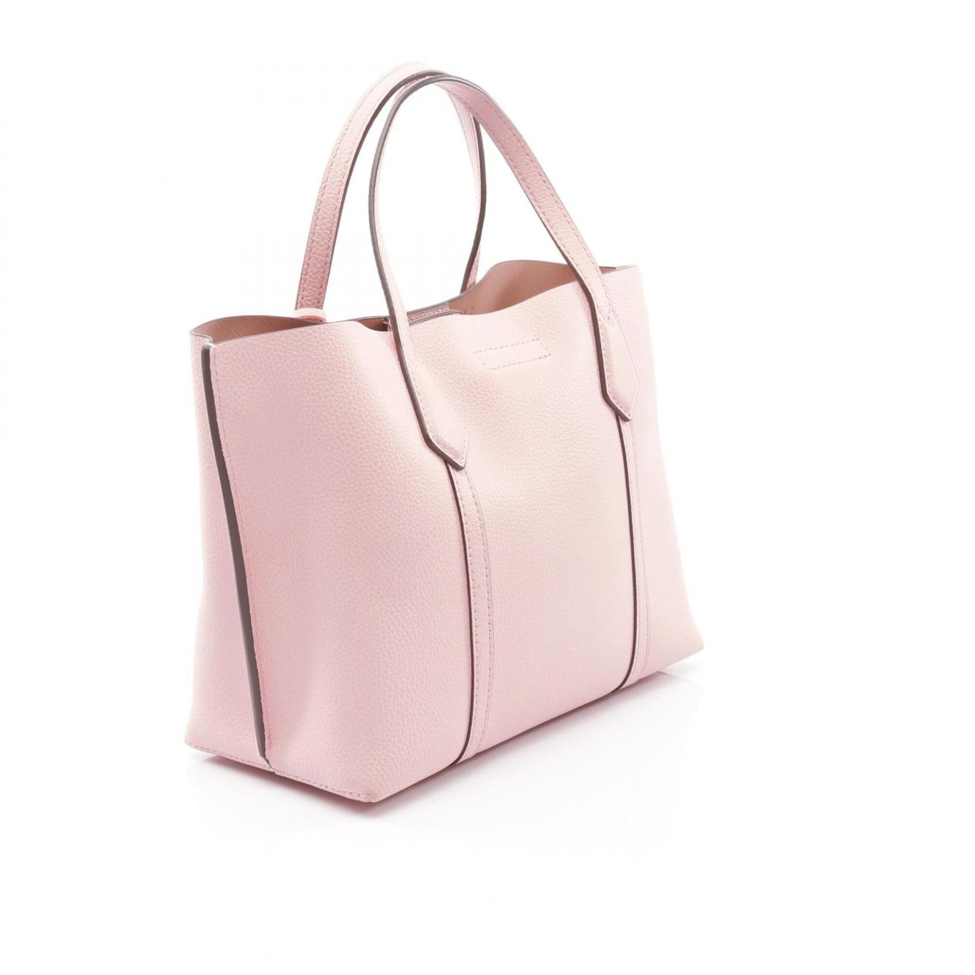 Tory Burch Tory Burch Perry Small Triple Compartment Handbag, Leather, Women's, Pink (81928) Size ONE SIZE - 2 Thumbnail
