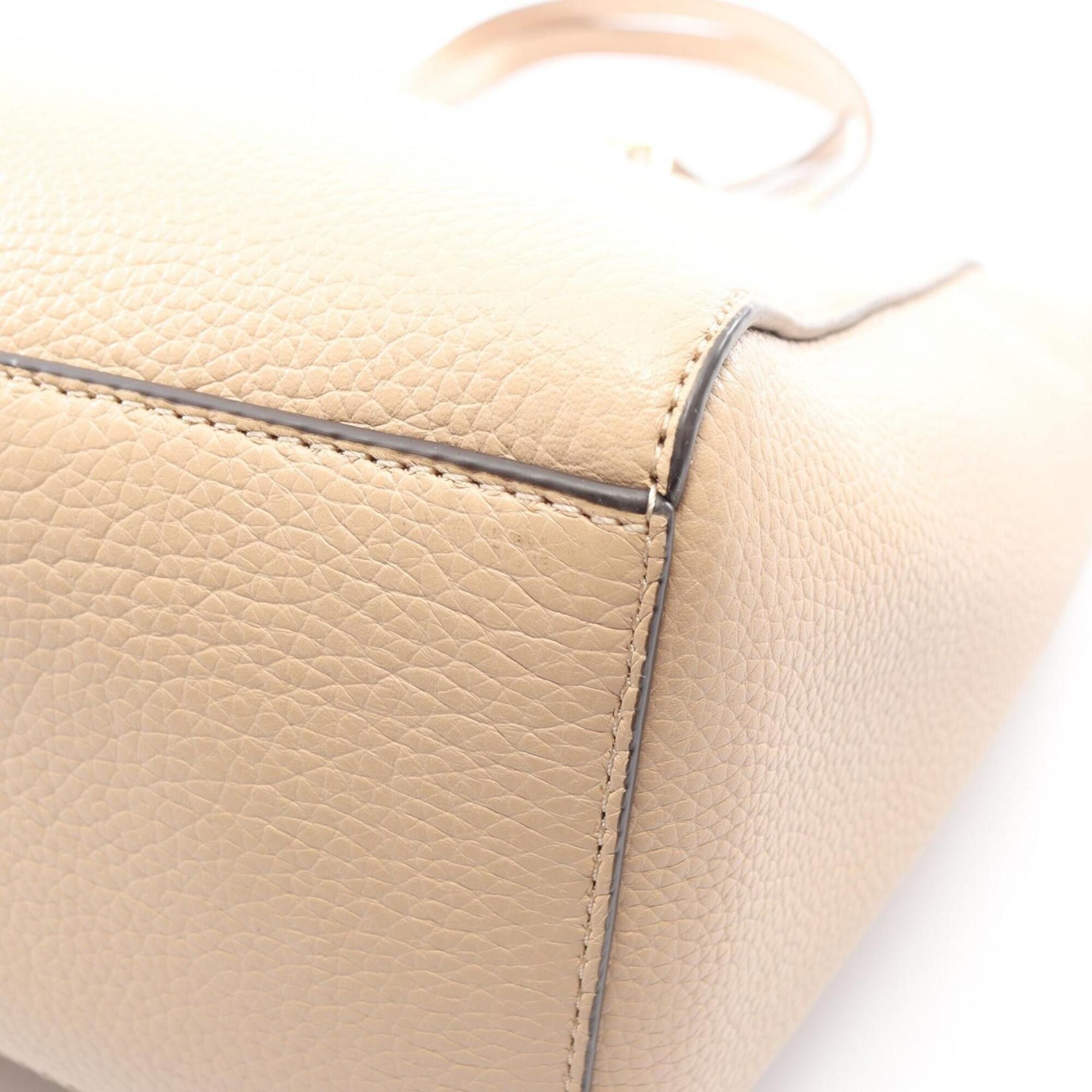 Michael Kors Michael Kors JET SET TRAVEL Tote Bag Handbag Leather Women's Beige 35S1GTVT7L Size ONE SIZE - 5 Thumbnail