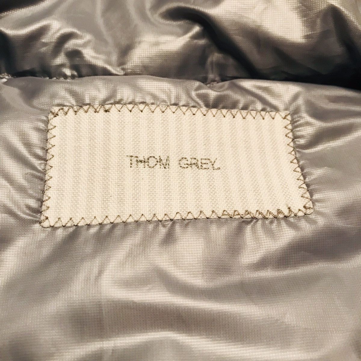 Barneys New York New Thom Browne - Thom Grey x Barney’s Quilted Vest - Size M Size US M / EU 48-50 / 2 - 4 Thumbnail