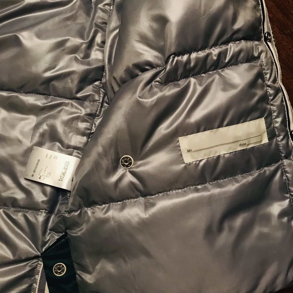 Barneys New York New Thom Browne - Thom Grey x Barney’s Quilted Vest - Size M Size US M / EU 48-50 / 2 - 6 Thumbnail