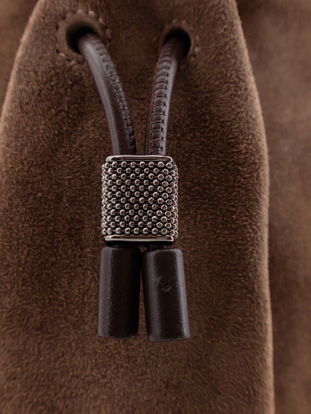 Brunello Cucinelli Brunello Cucinelli Bucket Mellow Suede Handbag Size ONE SIZE - 5 Thumbnail