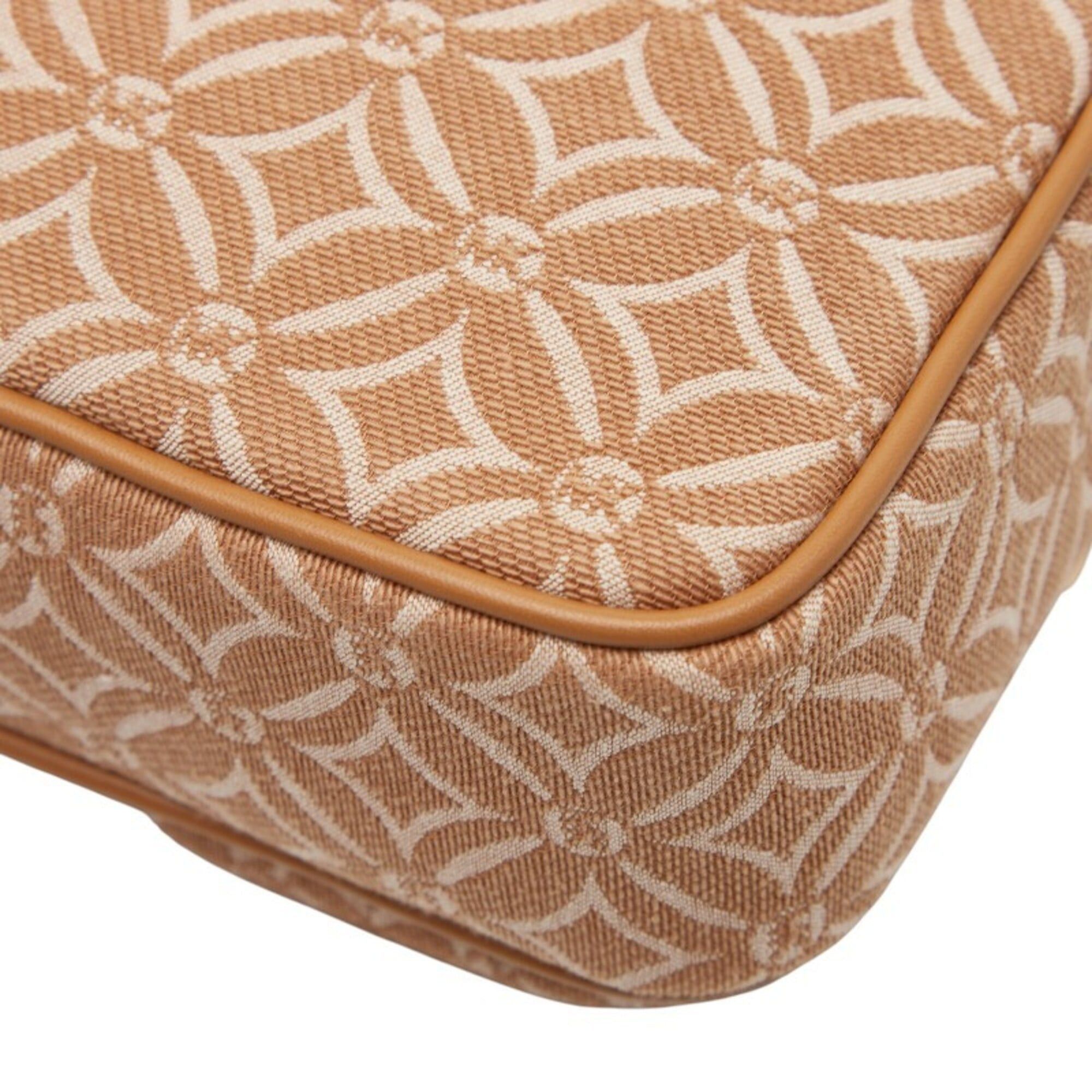 Michael Kors Michael Kors JET SET ITEM Logo Crossbody Shoulder Bag, Brown Canvas Leather, Women's. Size ONE SIZE - 6 Thumbnail
