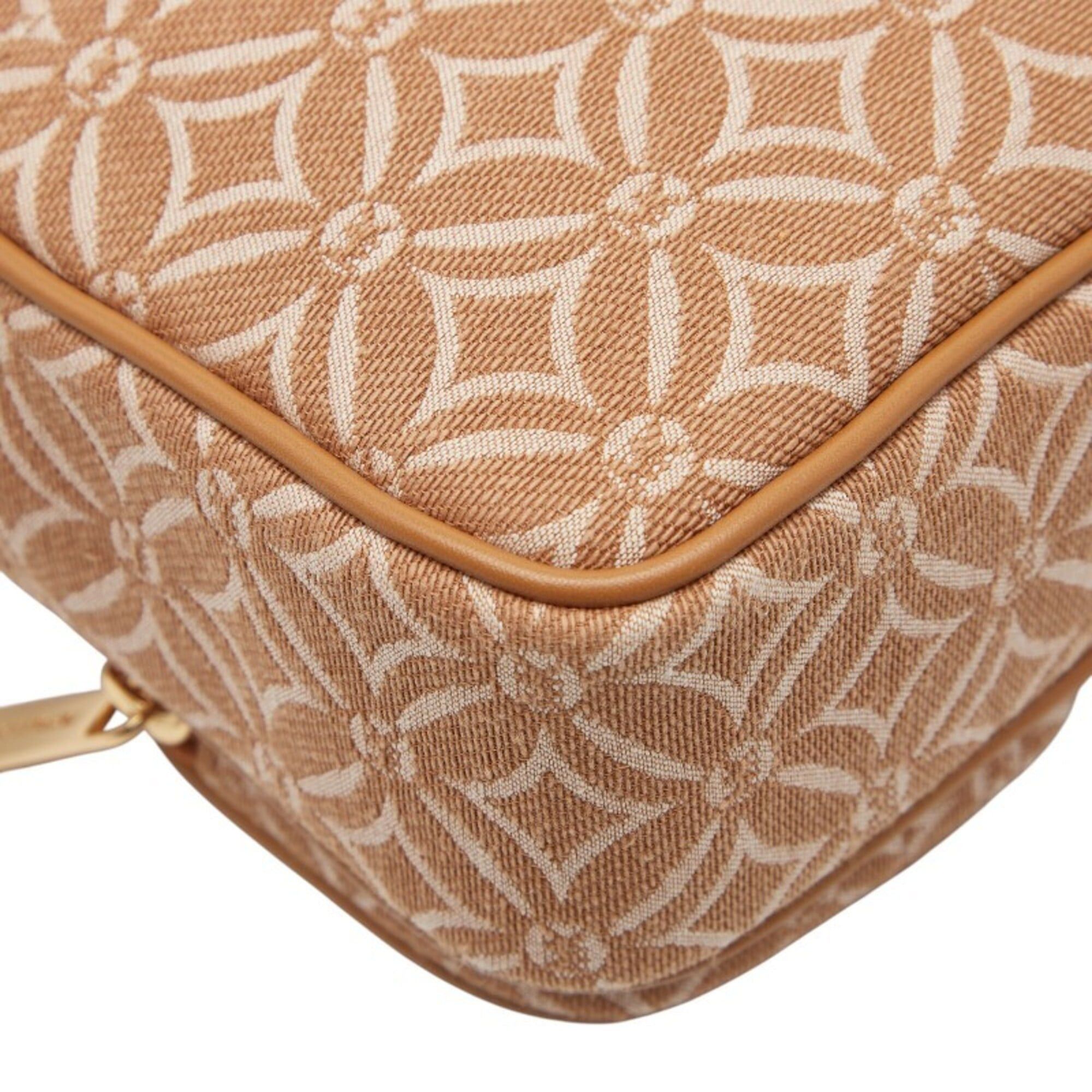 Michael Kors Michael Kors JET SET ITEM Logo Crossbody Shoulder Bag, Brown Canvas Leather, Women's. Size ONE SIZE - 7 Thumbnail