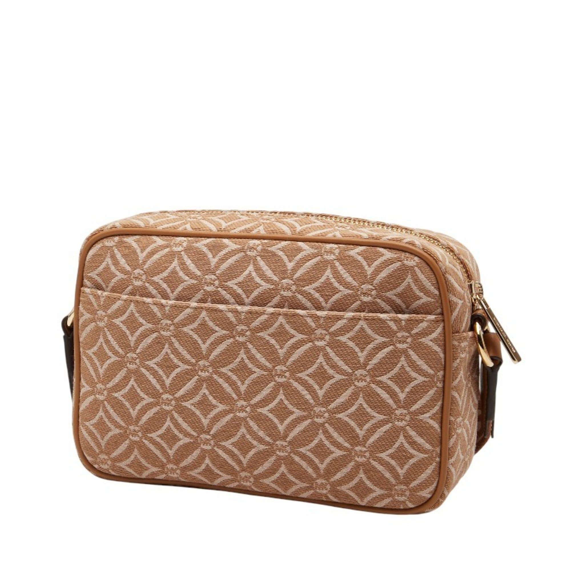 Michael Kors Michael Kors JET SET ITEM Logo Crossbody Shoulder Bag, Brown Canvas Leather, Women's. Size ONE SIZE - 2 Thumbnail