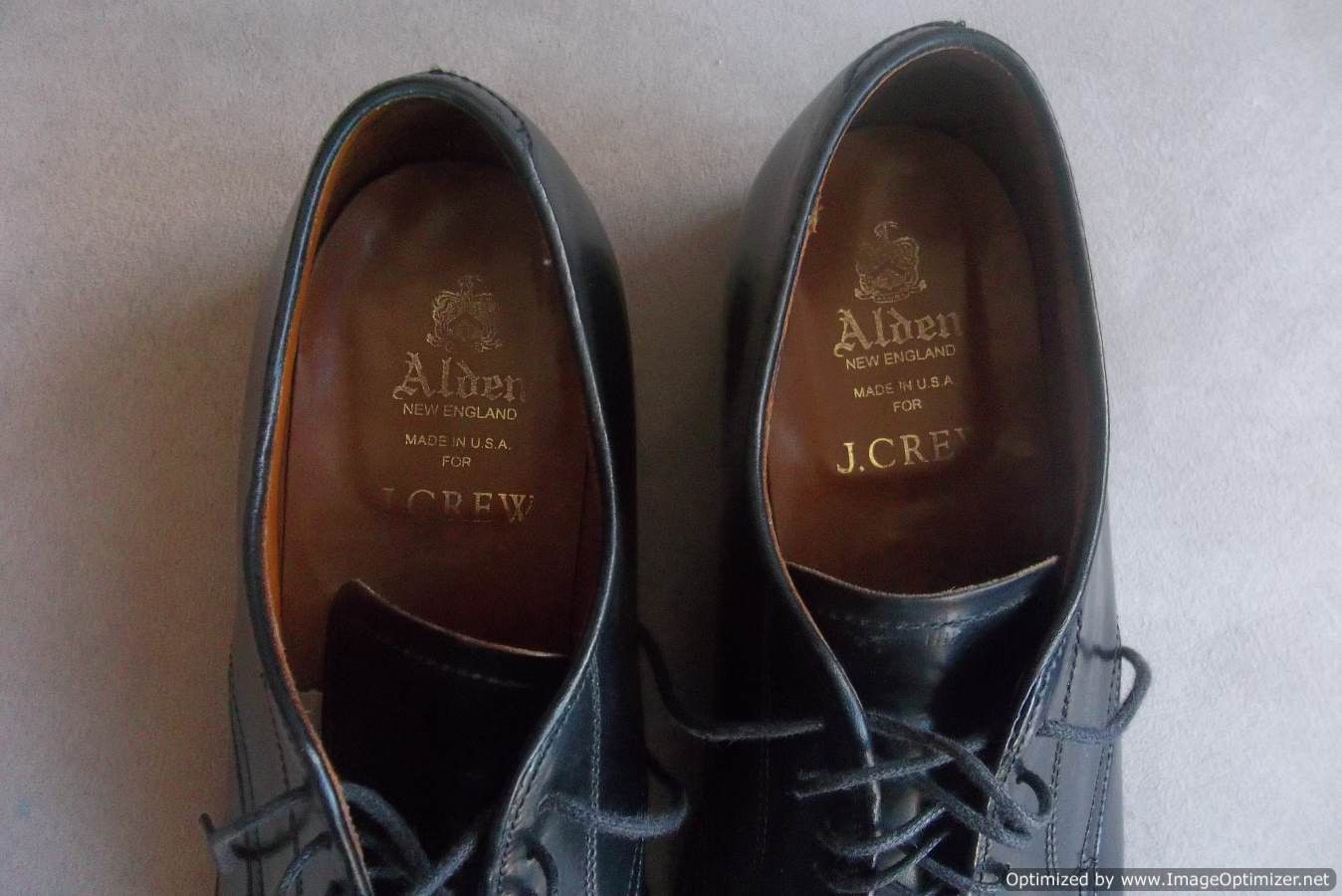 Alden j crew cordovan shop