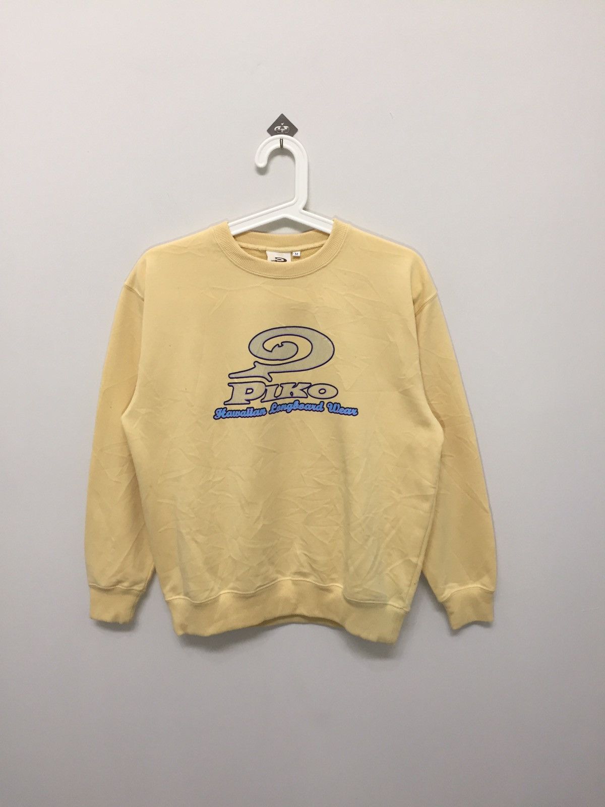 Vintage Vintage Piko Hawaiian Longboard Wear Spell Out Sweatshirt Size US S / EU 44-46 / 1 - 1 Thumbnail