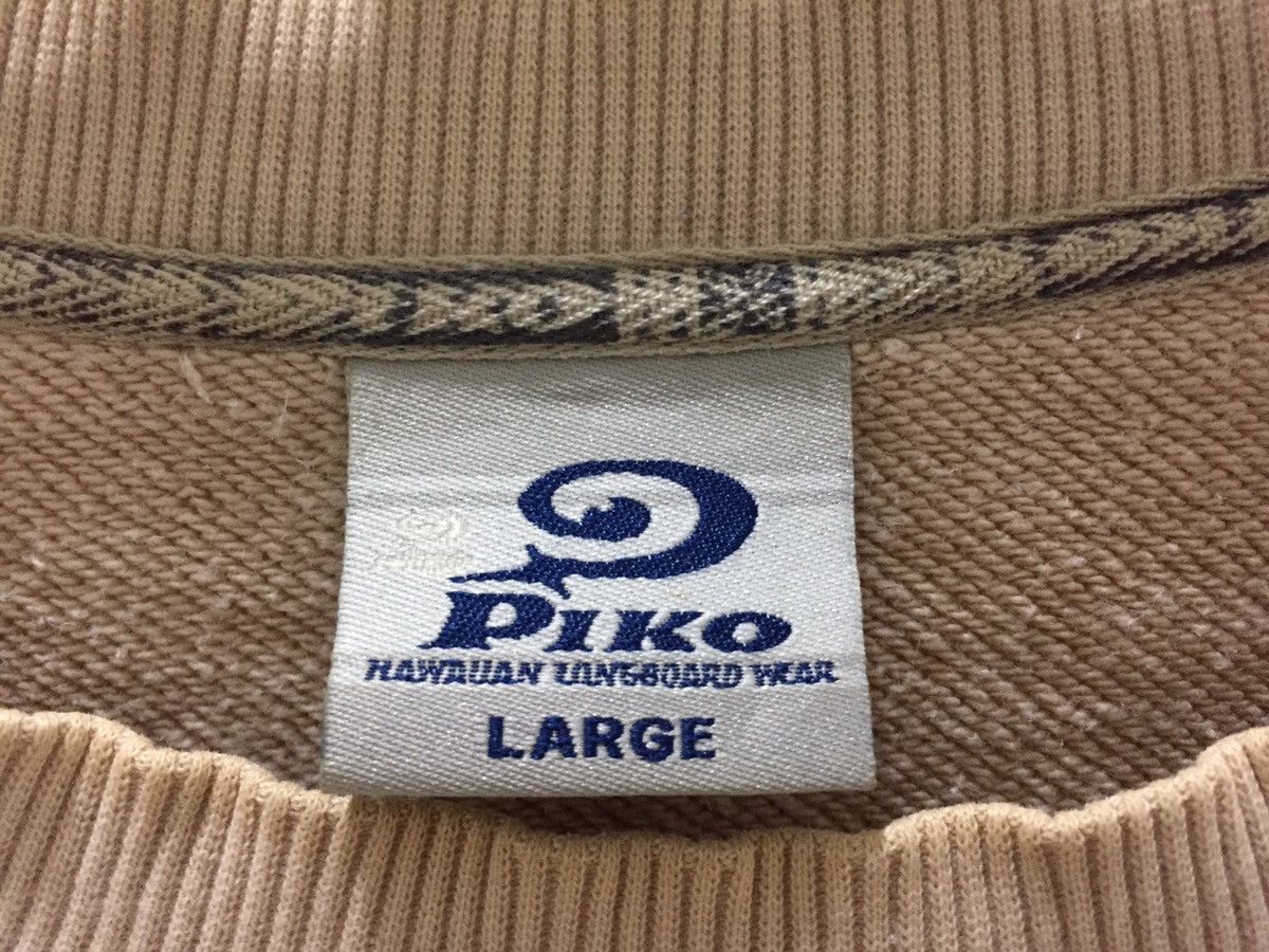 Vintage Vintage Piko Hawaiian Longboard Wear Surf Style Sweatshirt Size US M / EU 48-50 / 2 - 5 Thumbnail