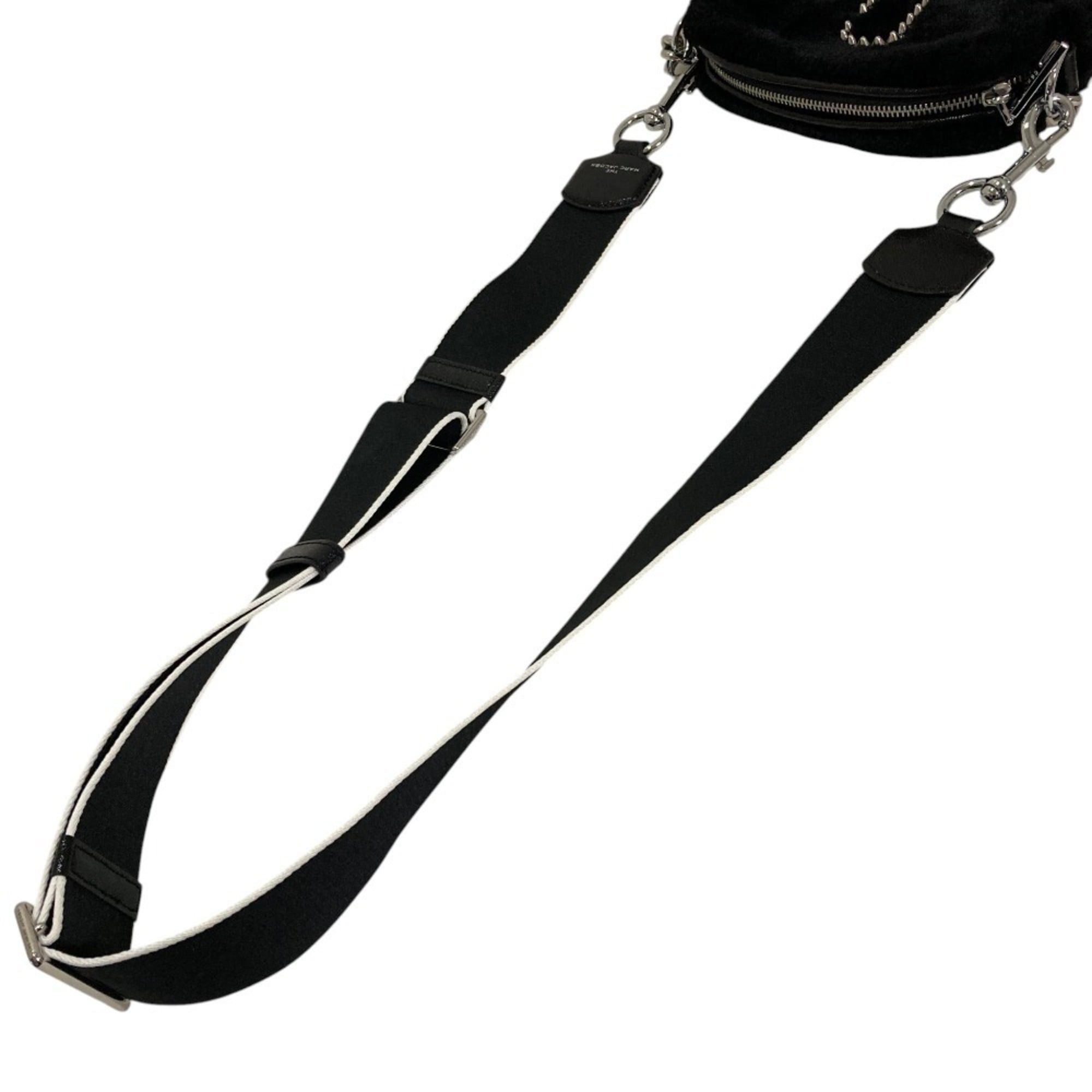 Marc Jacobs Marc Jacobs THE PLUSH SNAPSHOT 2-way Shoulder Bag, Black, Women's Size ONE SIZE - 18 Thumbnail
