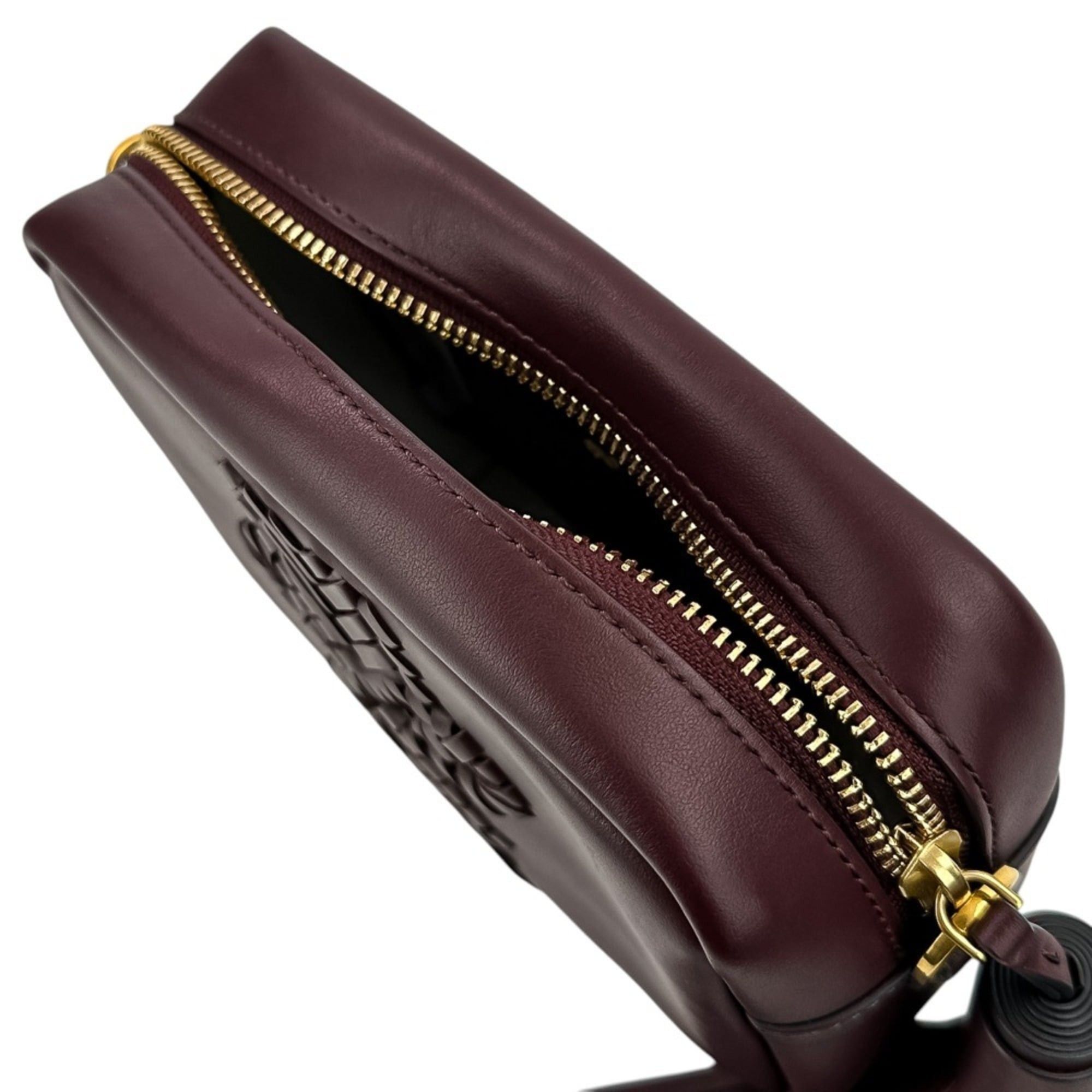 Anya Hindmarch ANYA HINDMARCH THE NEESON TASSEL Crossbody Shoulder Bag 5050925137409 CLARET (Bordeaux) - Women's Size ONE SIZE - 7 Thumbnail