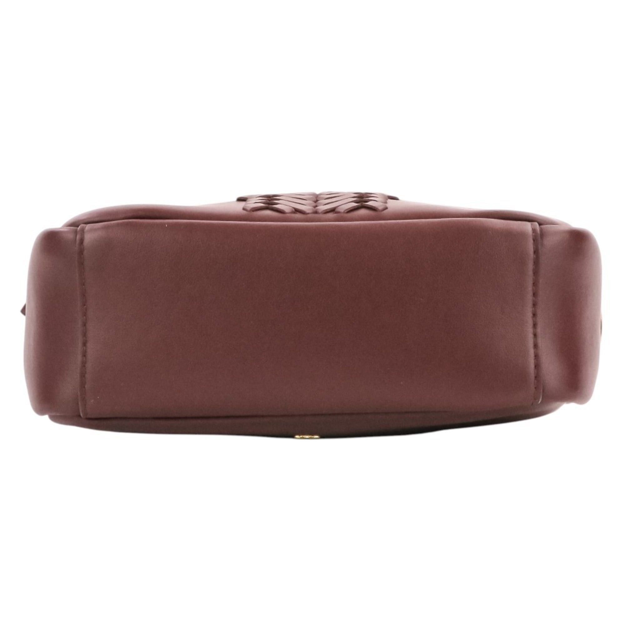 Anya Hindmarch ANYA HINDMARCH THE NEESON TASSEL Crossbody Shoulder Bag 5050925137409 CLARET (Bordeaux) - Women's Size ONE SIZE - 5 Thumbnail