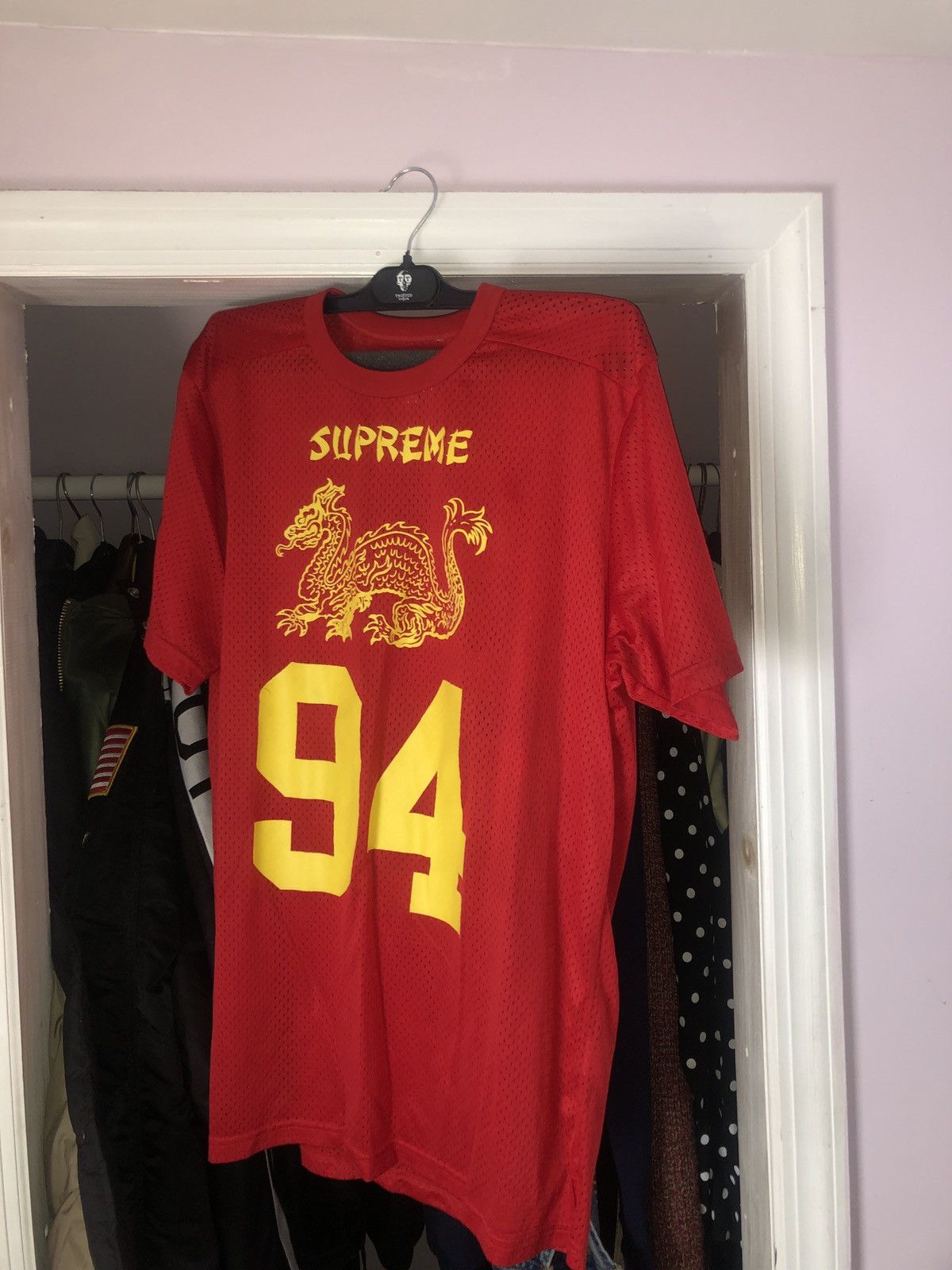 Supreme Dragon Jersey | Grailed
