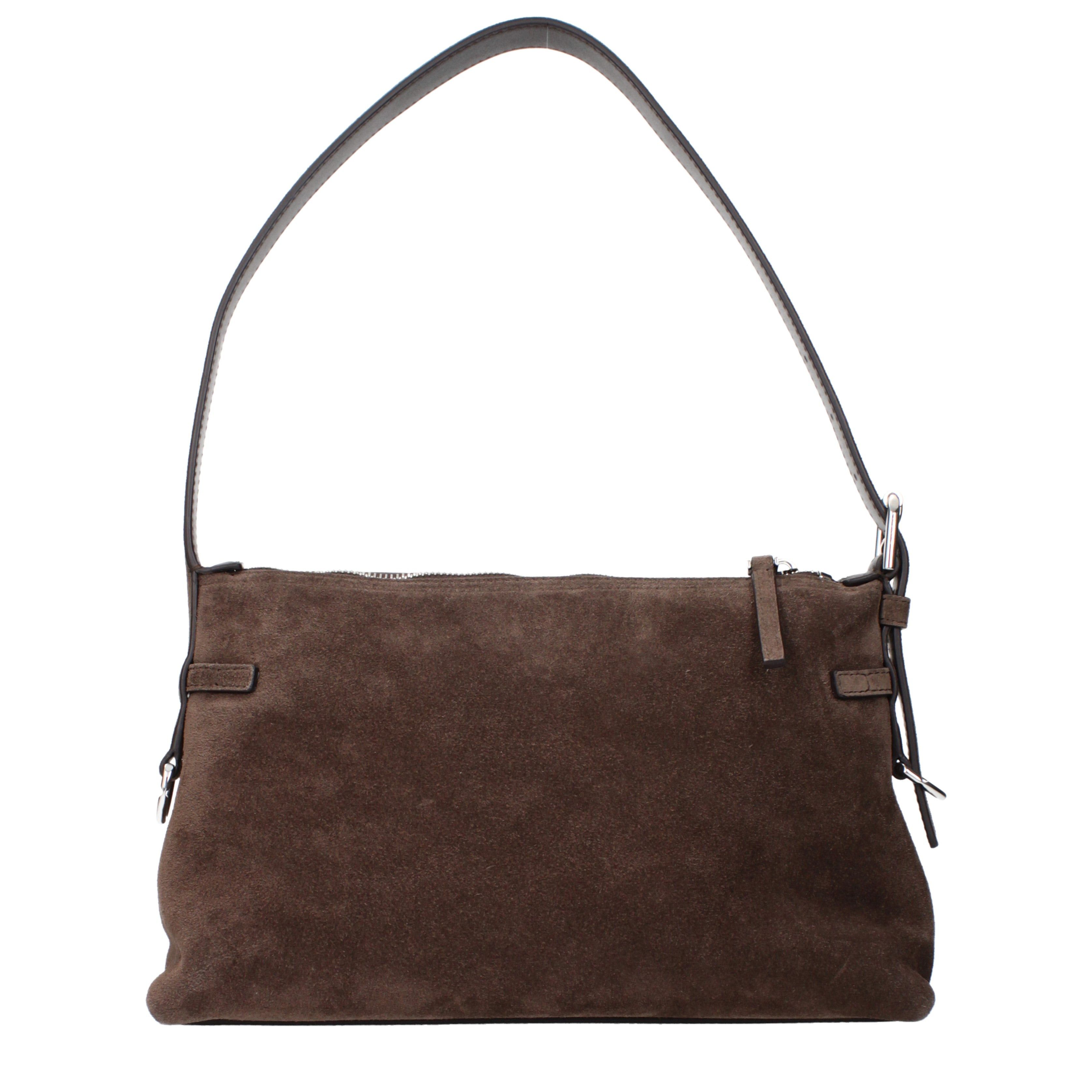 Givenchy Women's suede shoulder bags Size ONE SIZE - 3 Thumbnail