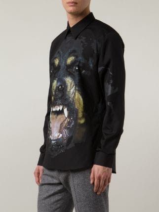Givenchy Givenchy shirt Rottweiler 43 dog Size US XL / EU 56 / 4 - 3 Thumbnail