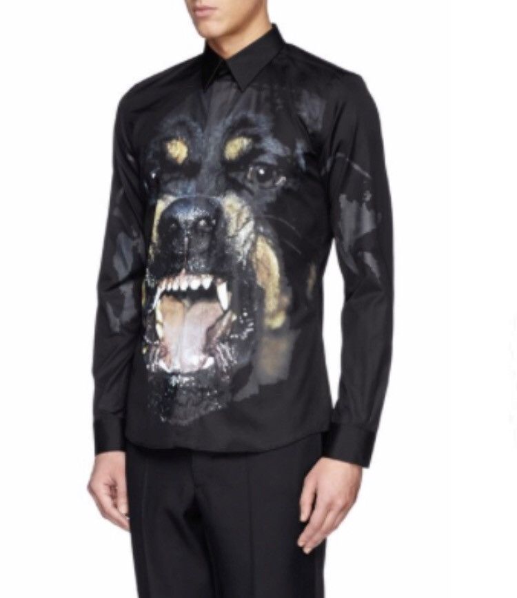 Givenchy Givenchy shirt Rottweiler 43 dog Size US XL / EU 56 / 4 - 1 Thumbnail