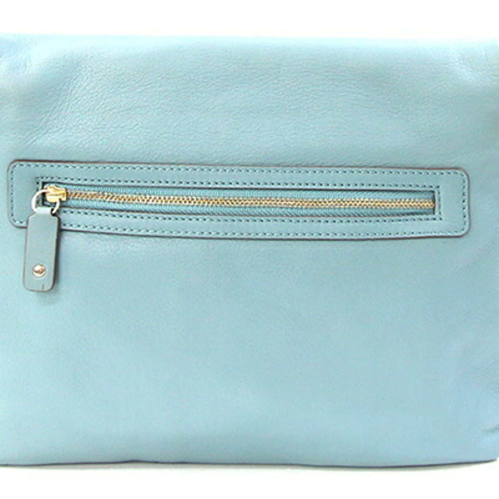 Anya Hindmarch Anya Hindmarch Shoulder Bag, Car Car, Light Blue and Beige Leather, Triple Strap, Crossbody, Bicolor, Women's ANYA HINDMARCH Size ONE SIZE - 2 Thumbnail