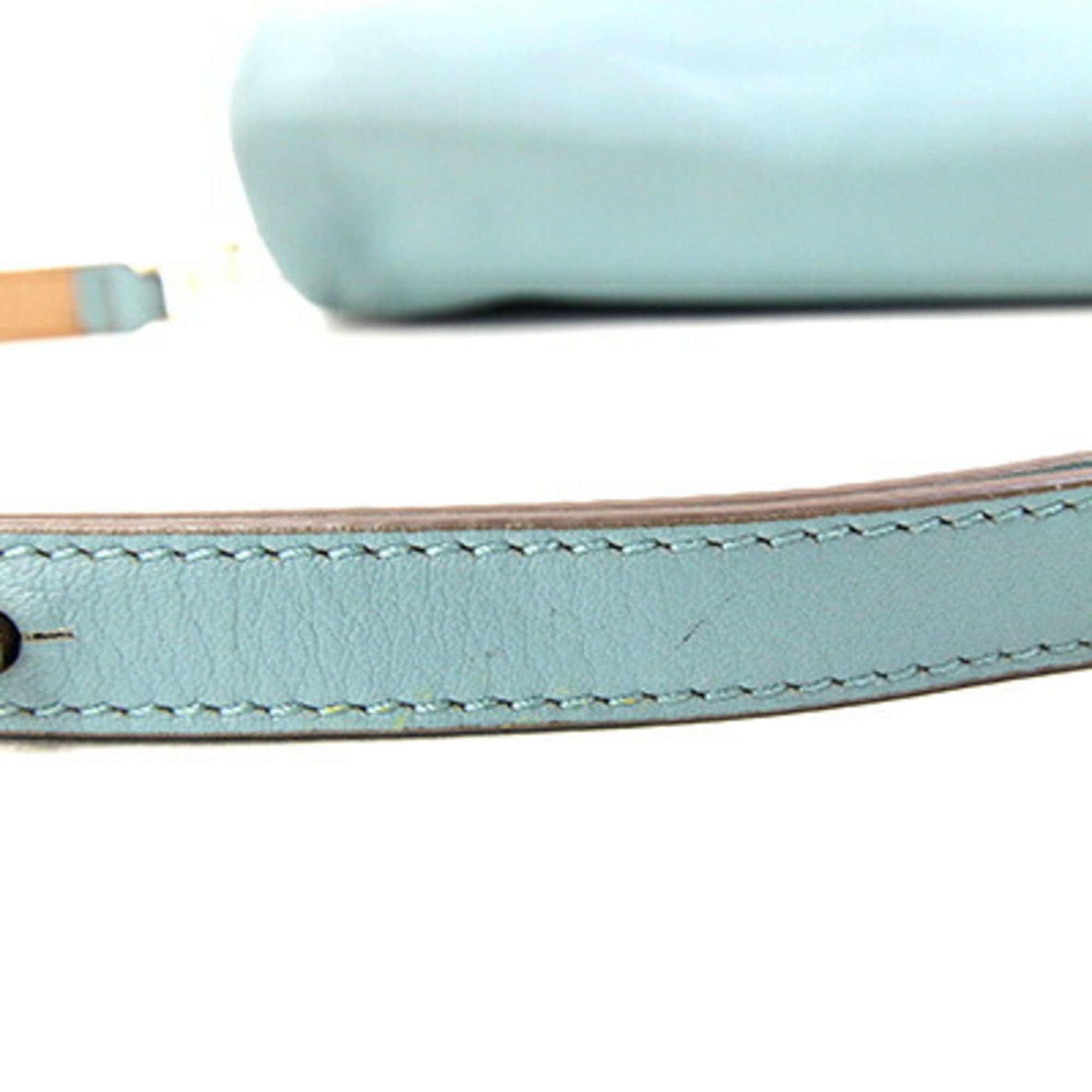 Anya Hindmarch Anya Hindmarch Shoulder Bag, Car Car, Light Blue and Beige Leather, Triple Strap, Crossbody, Bicolor, Women's ANYA HINDMARCH Size ONE SIZE - 8 Thumbnail