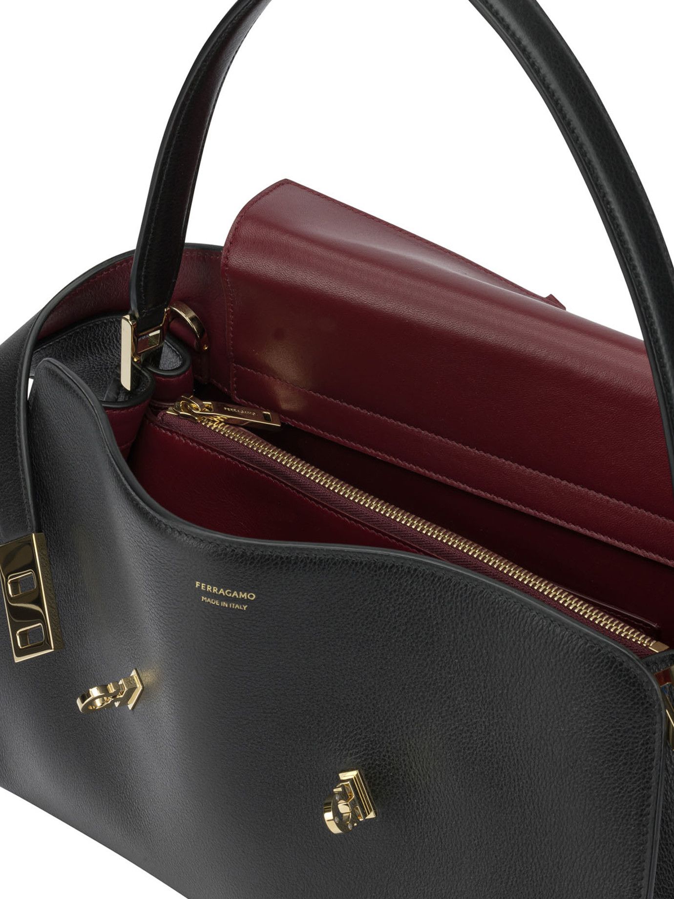Salvatore Ferragamo Hug Medium Clutch Size ONE SIZE - 5 Thumbnail
