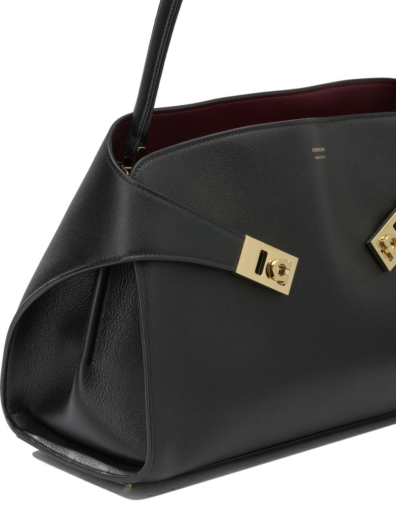 Salvatore Ferragamo Hug Medium Clutch Size ONE SIZE - 4 Thumbnail