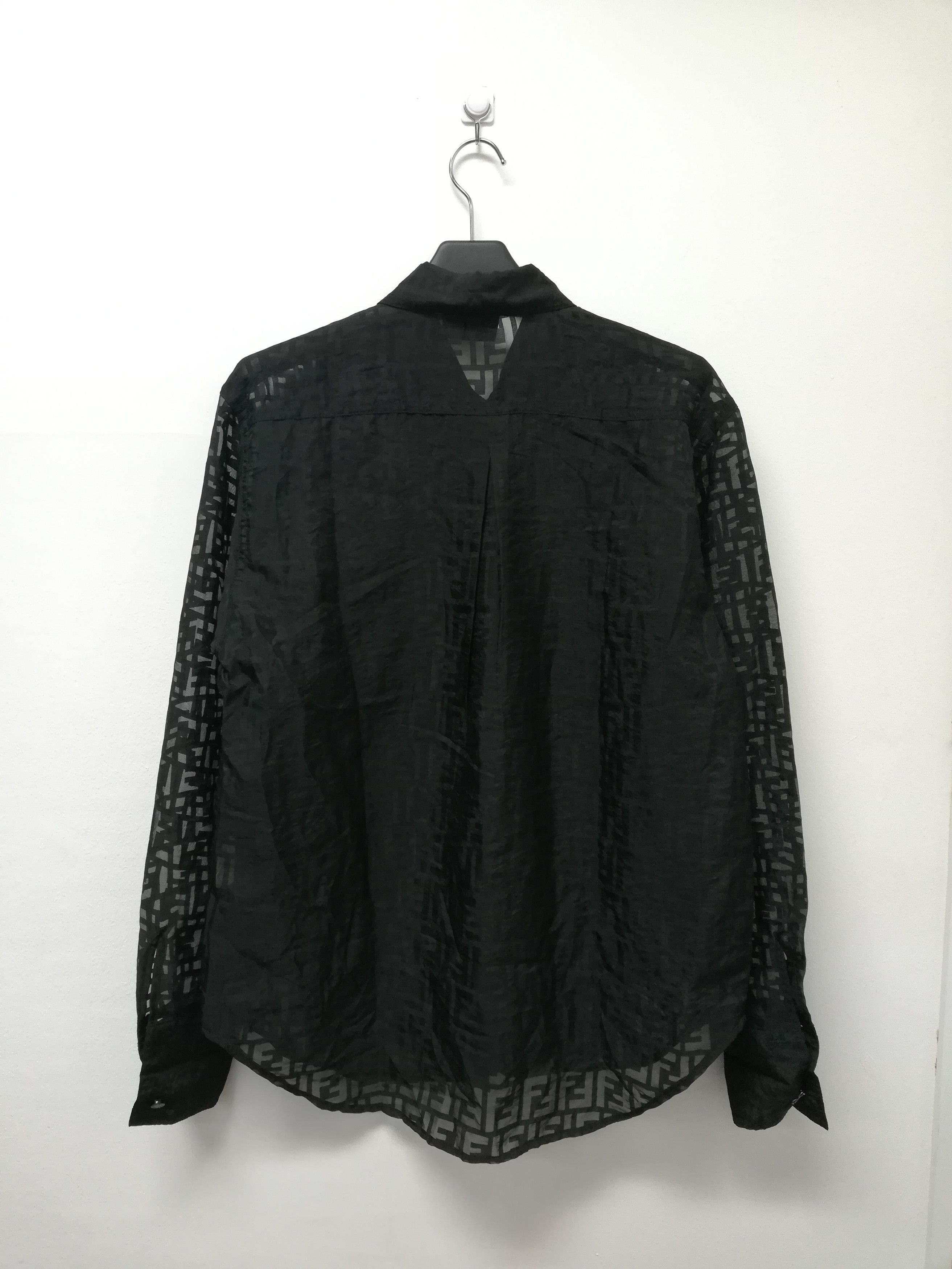 Fendi Fendi Zucca See-Through Shirt Size US M / EU 48-50 / 2 - 4 Thumbnail