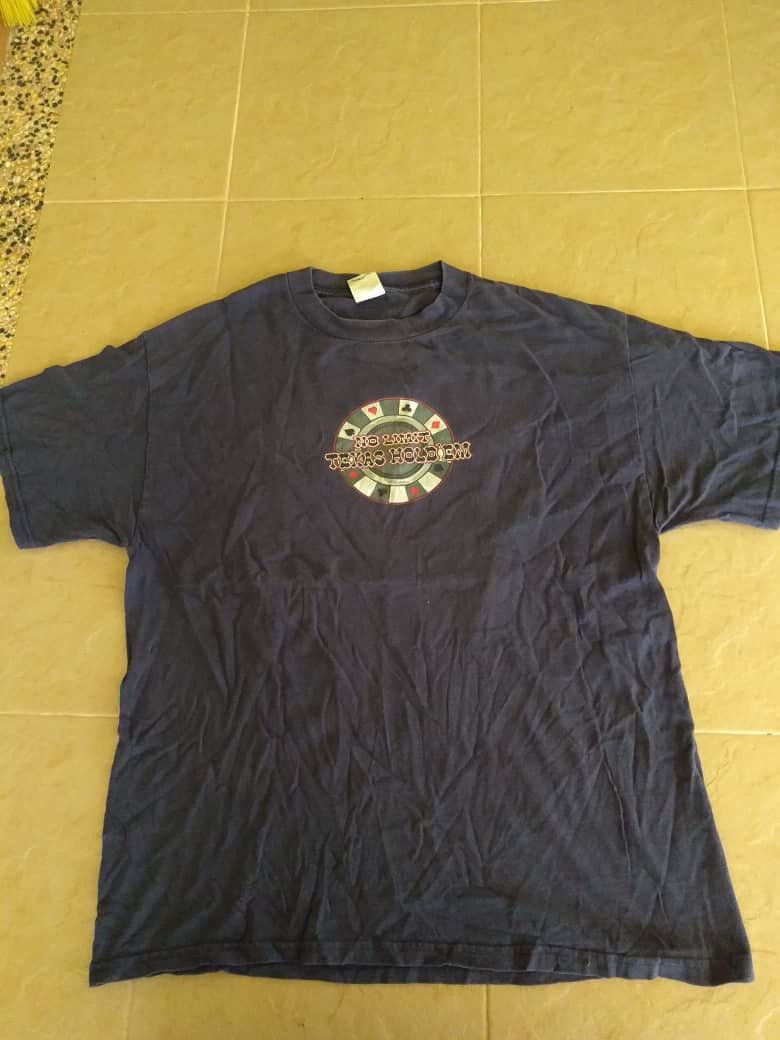 Seditionaries 🔥 2000s Sunfaded Skull Motive Texas Poker Hold Em Size US L / EU 52-54 / 3 - 3 Thumbnail