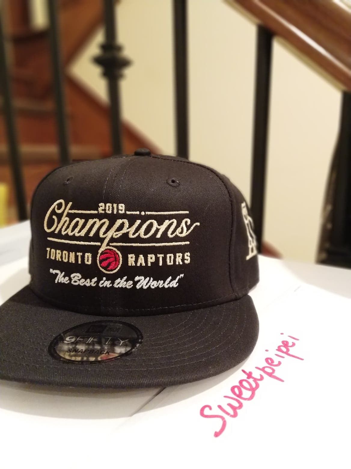 Raptors champions ovo hat on sale