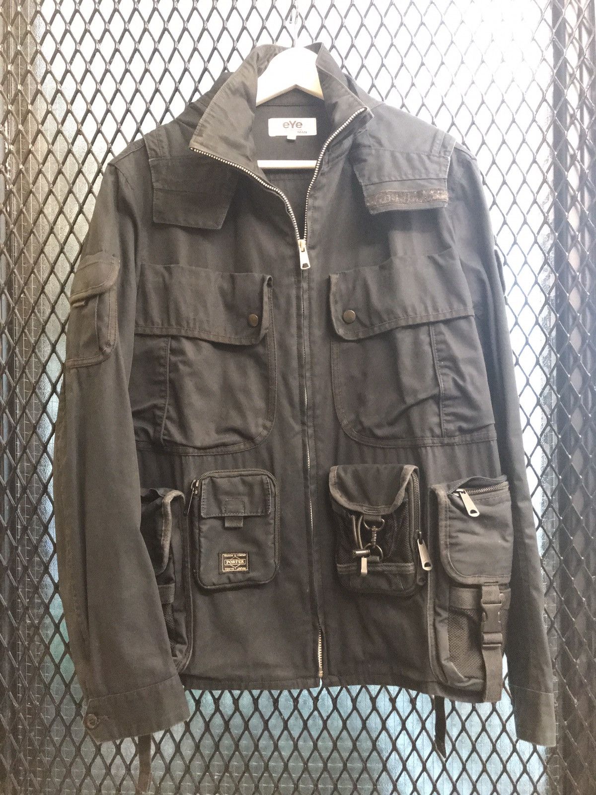 JUNYA WATANABE × PORTER Junya Watanabe x Porter SS2005 Hooded Cargo Jacket